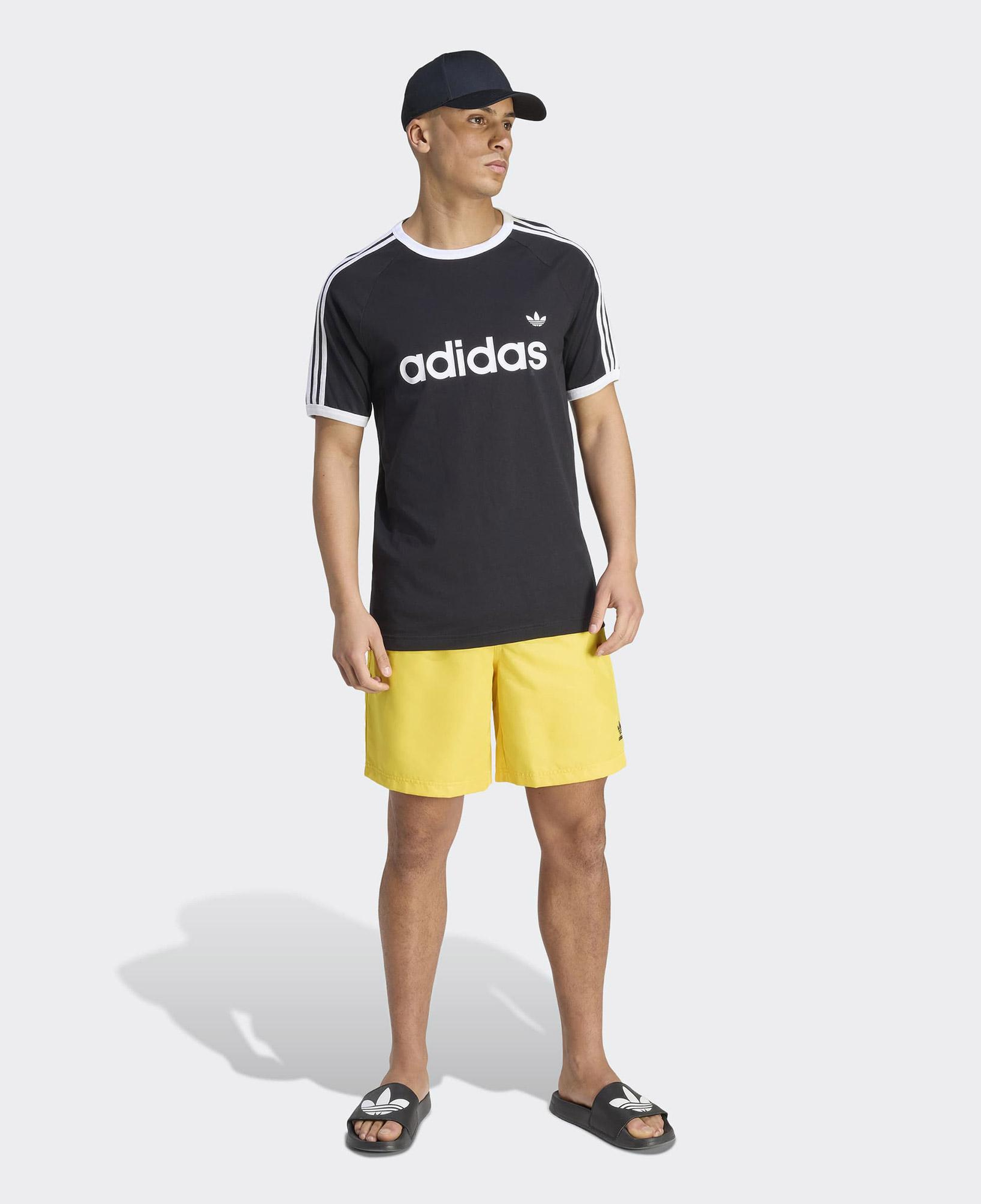 adidas Adicolor 8 Inch Erkek Sarı Deniz Şortu