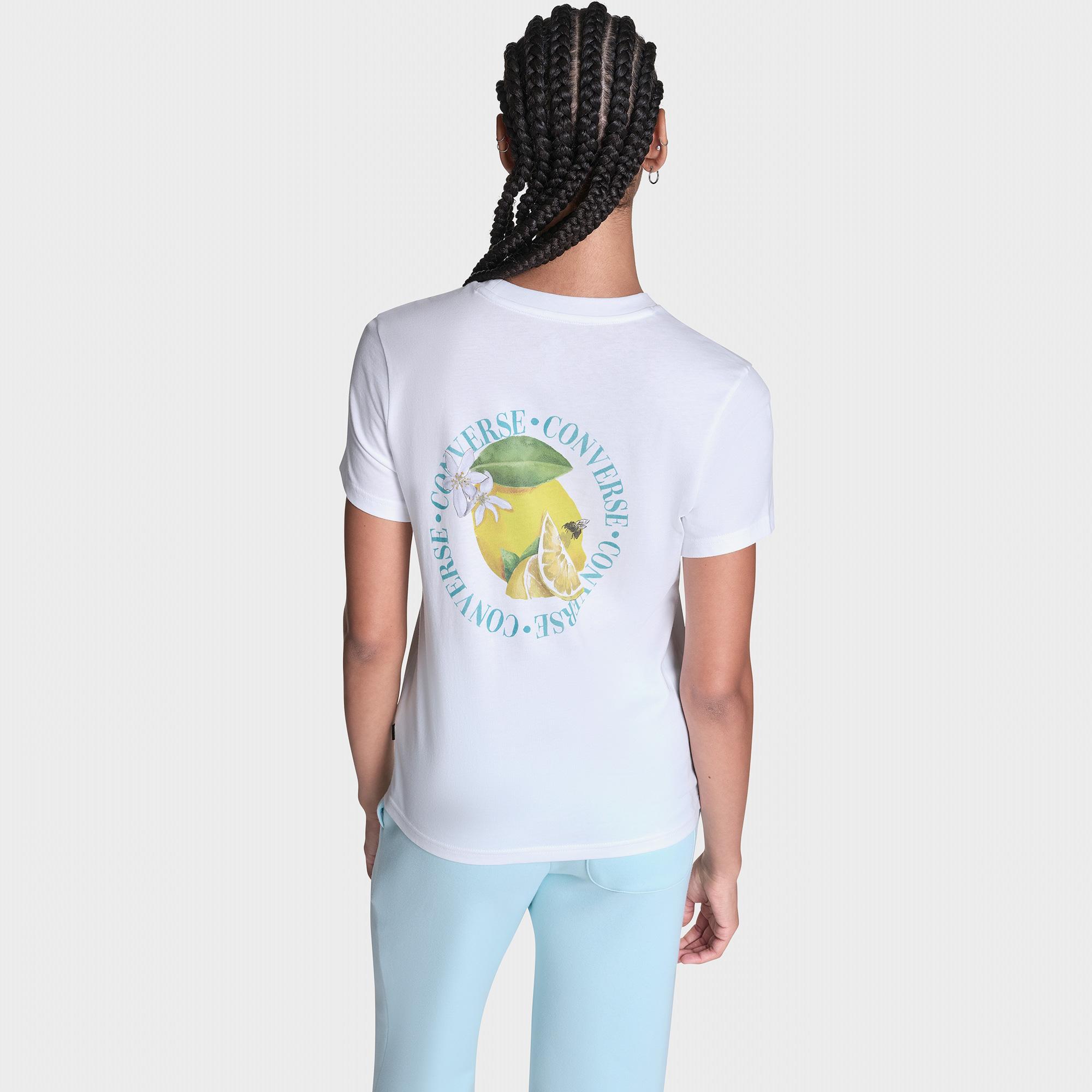 Converse Kadın Beyaz T-Shirt