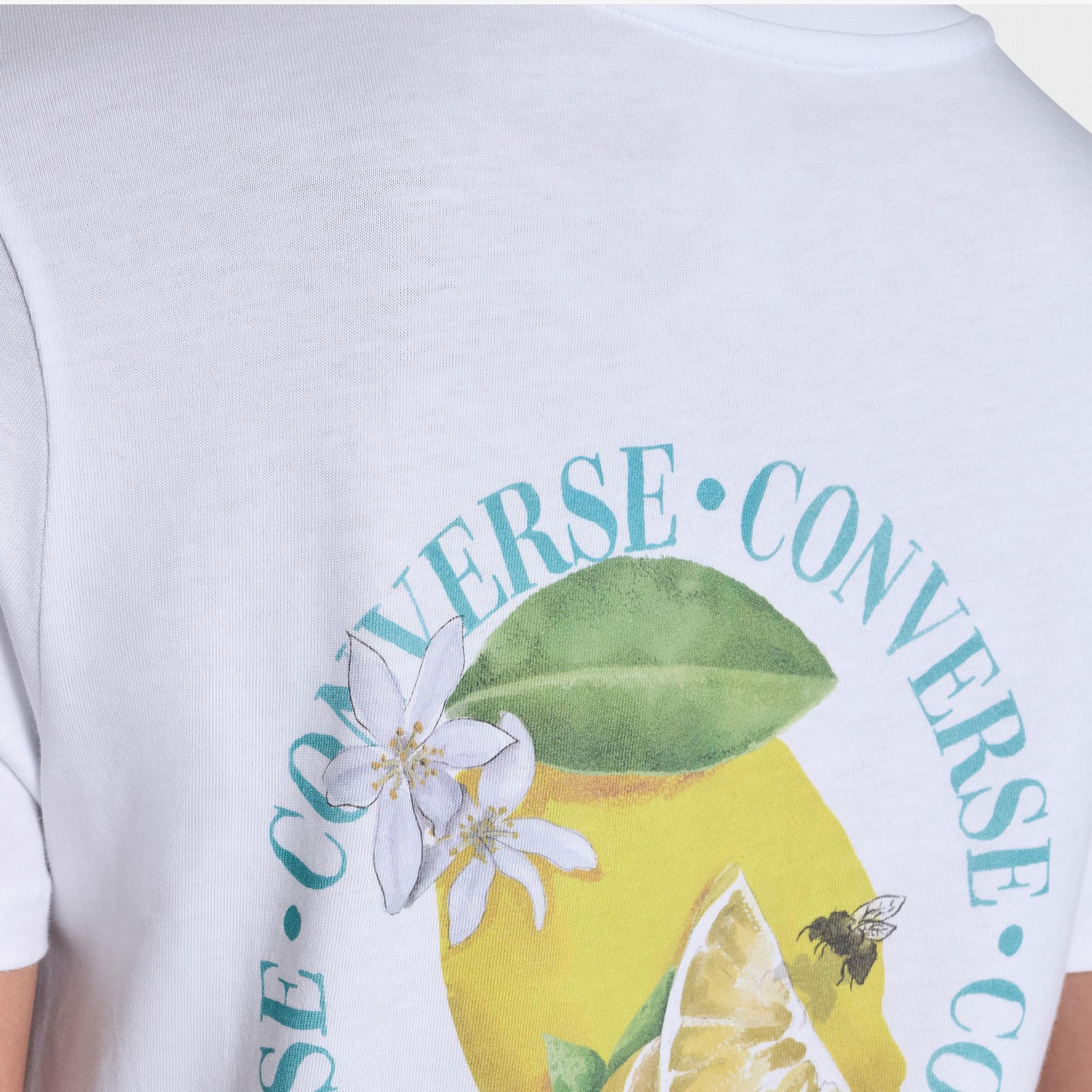 Converse Kadın Beyaz T-Shirt