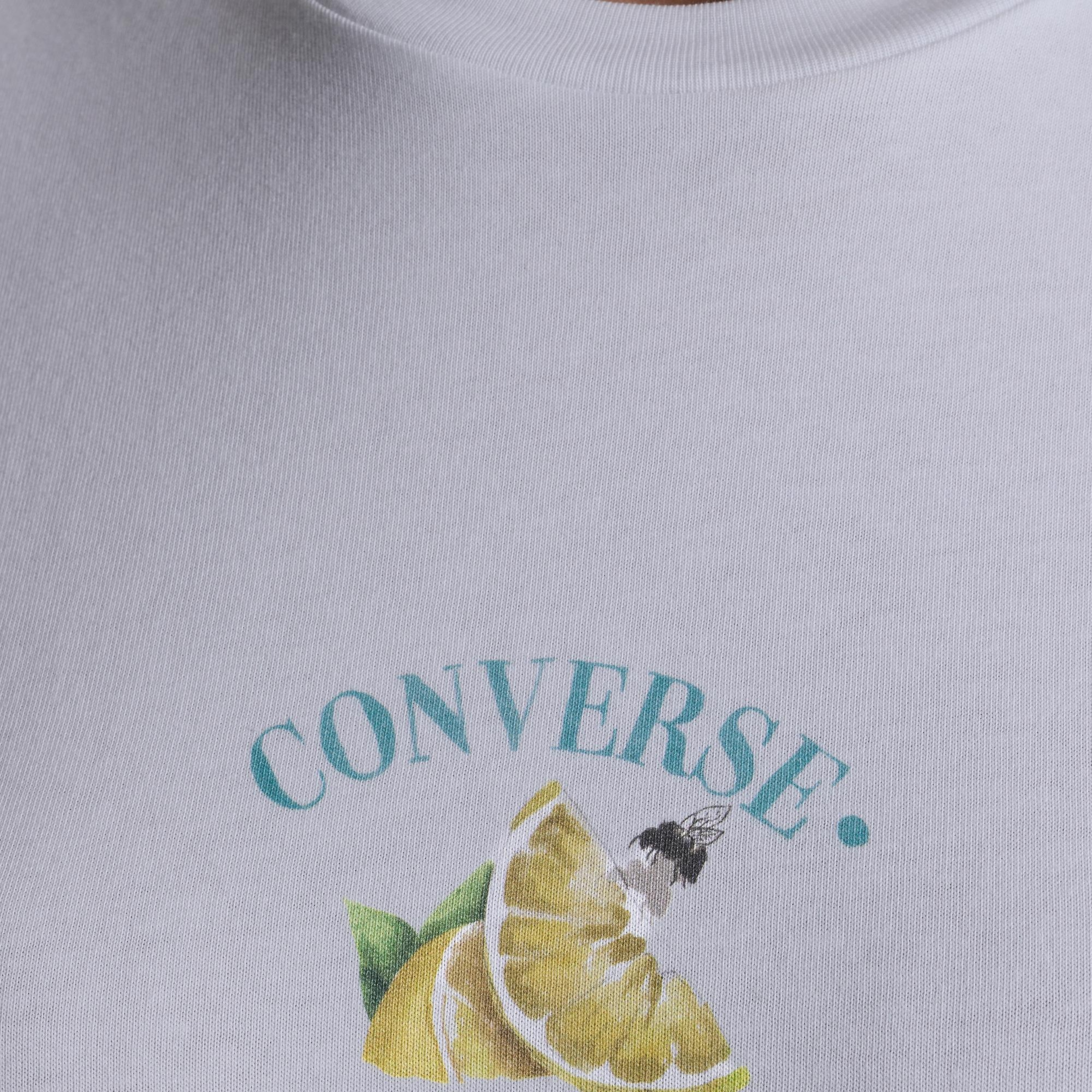 Converse Kadın Beyaz T-Shirt