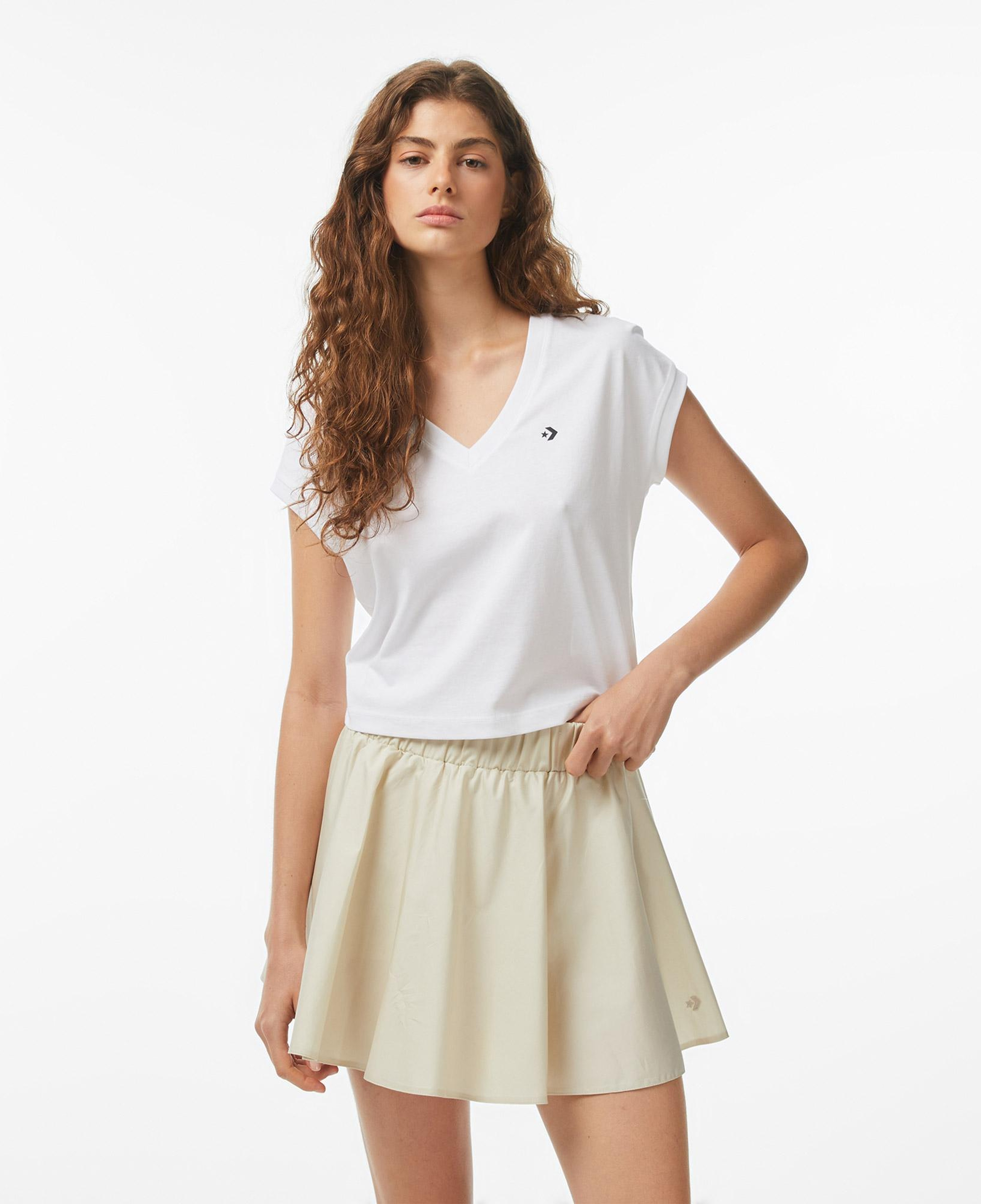Converse Kadın Beyaz T-Shirt