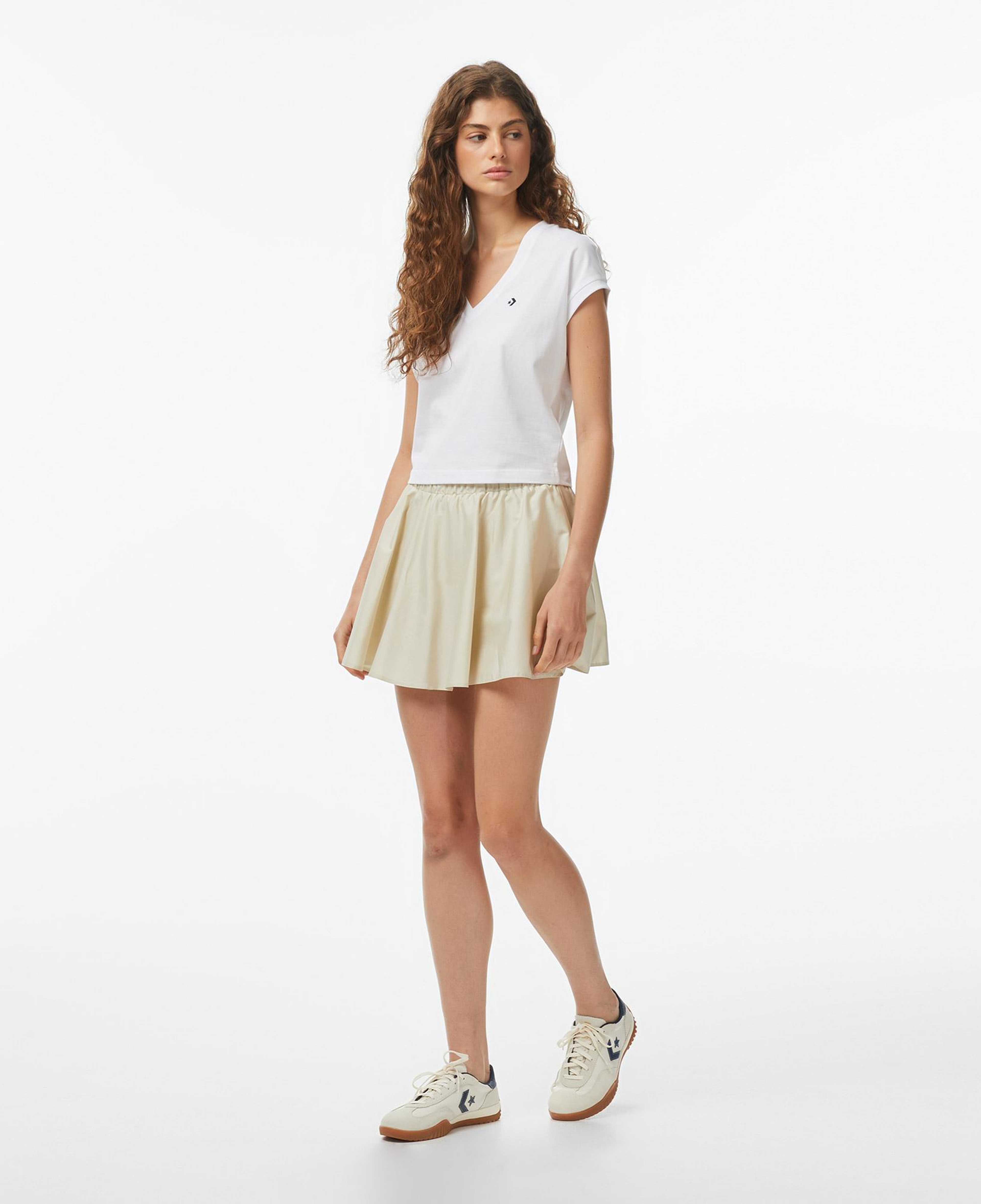 Converse Kadın Beyaz T-Shirt