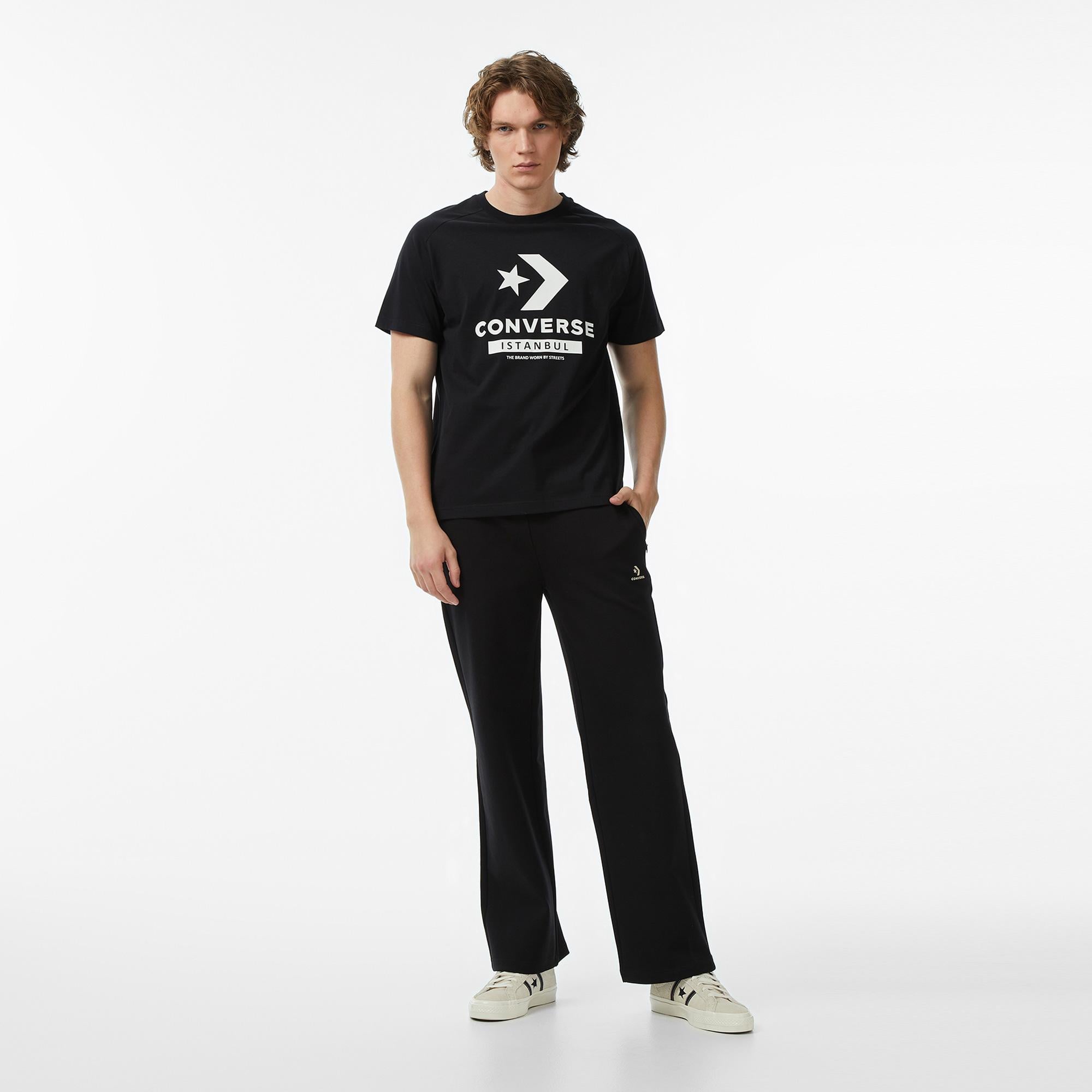 Converse Erkek Siyah T-Shirt