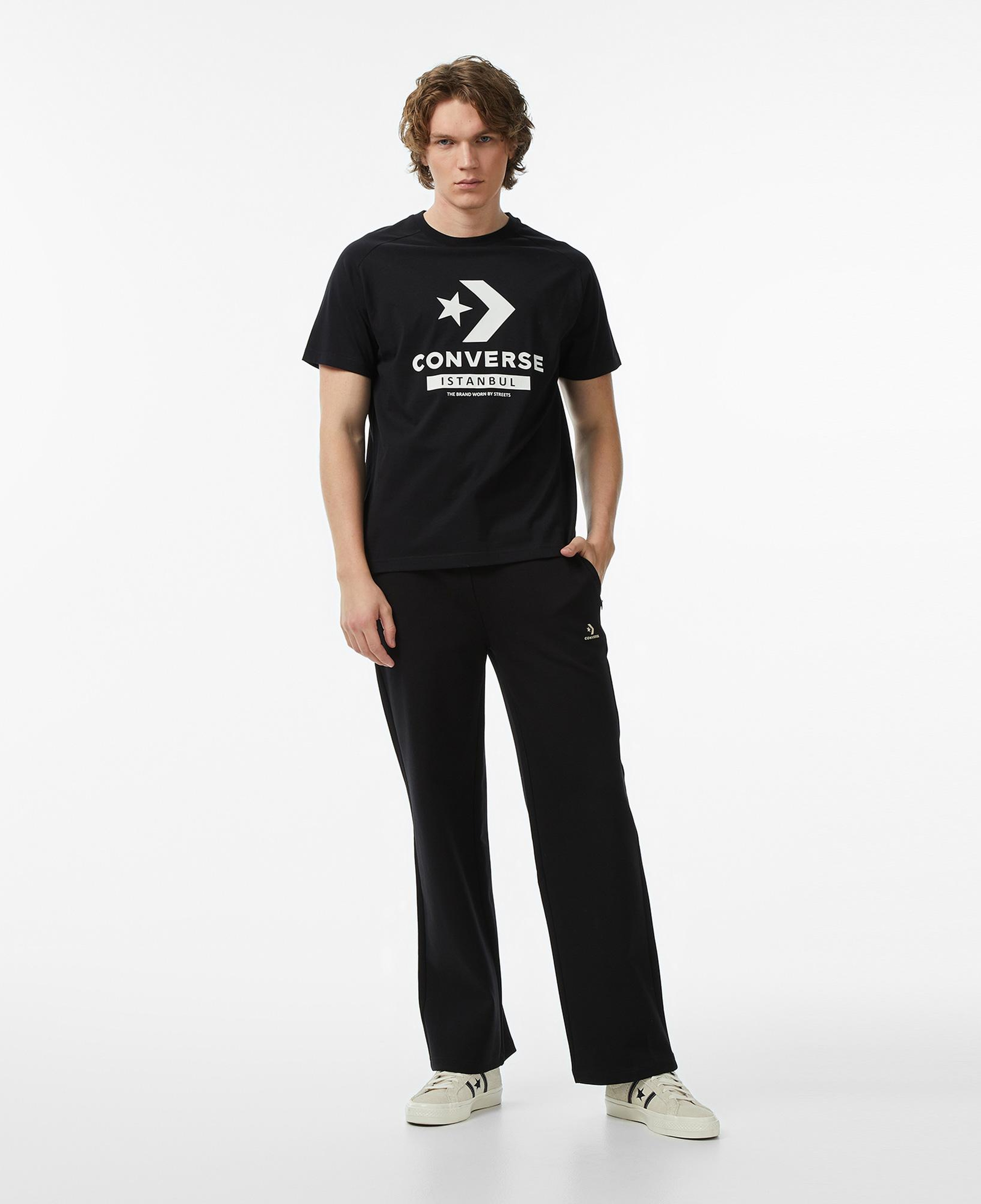 Converse Erkek Siyah T-Shirt