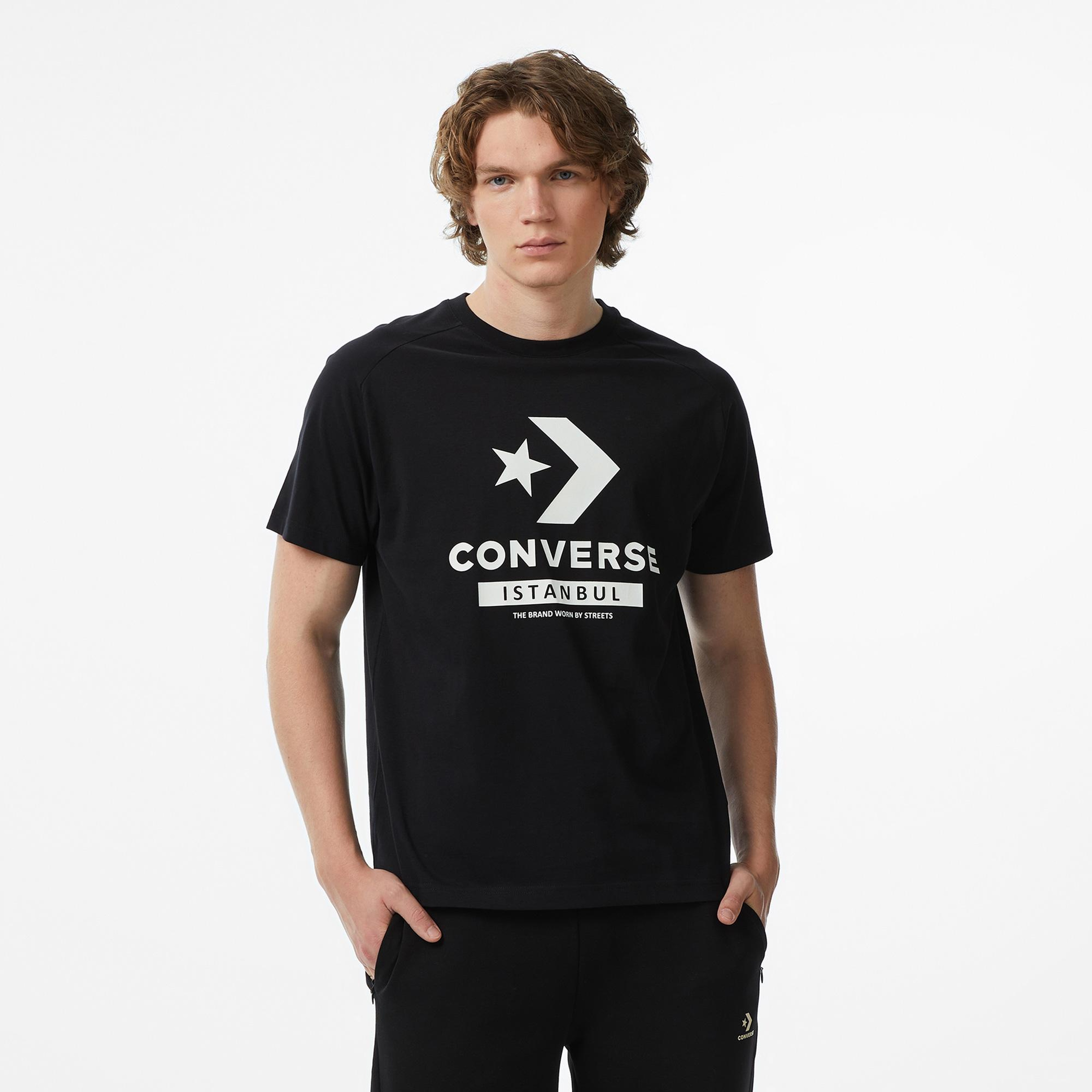 Converse Erkek Siyah T-Shirt