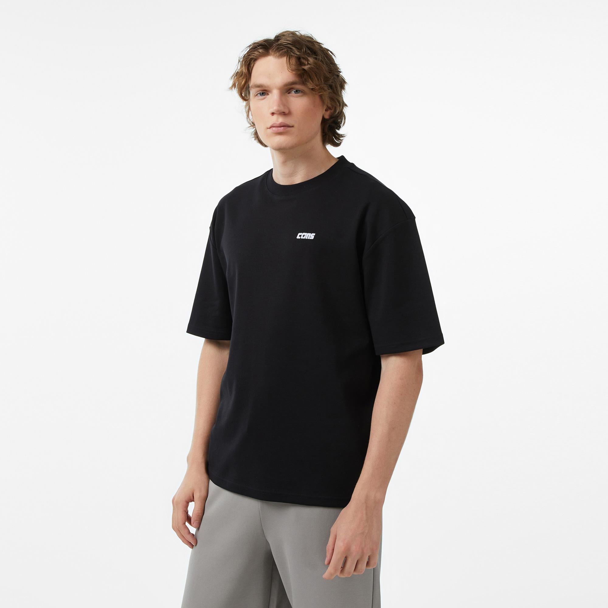 Converse Erkek CONS Siyah T-Shirt