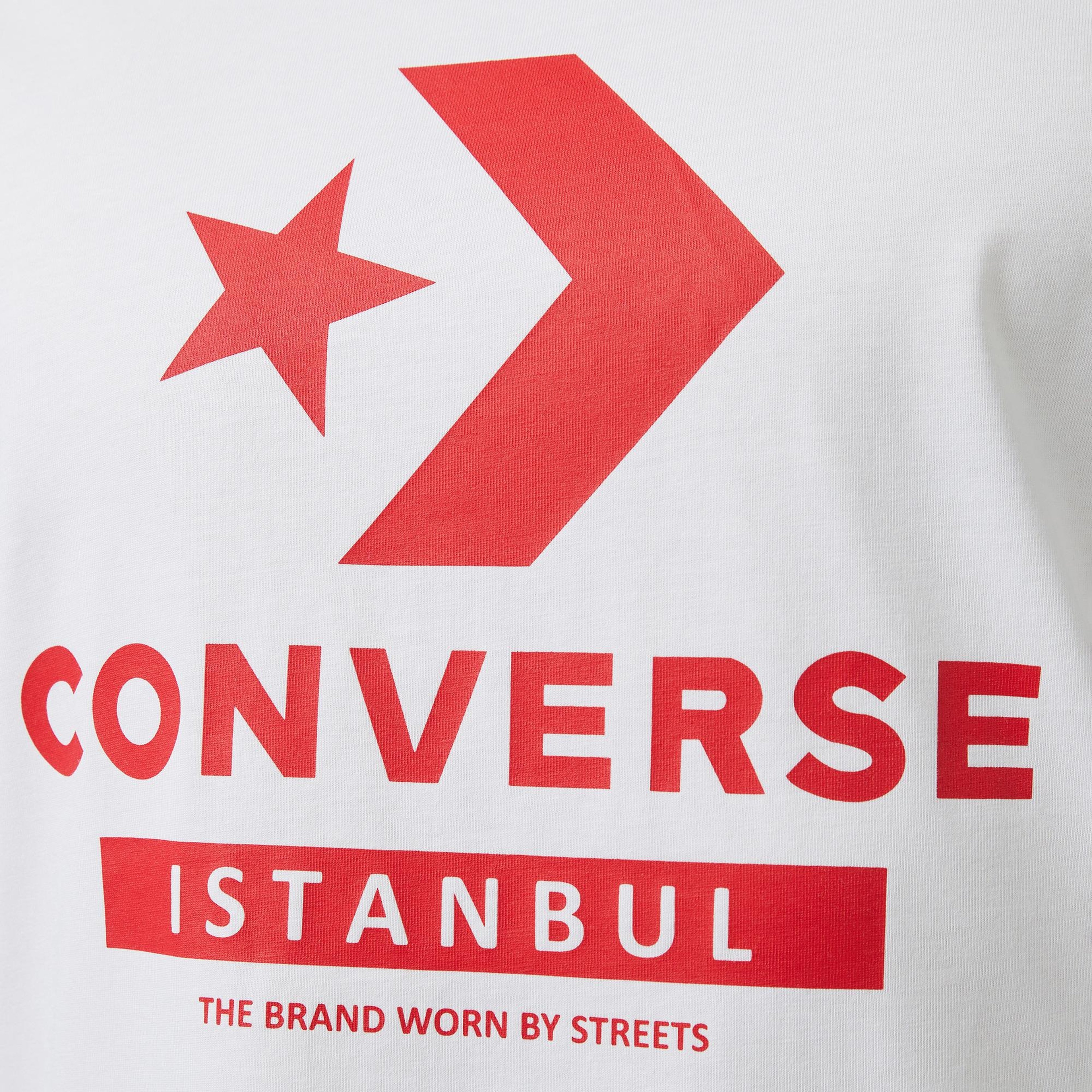 Converse Erkek Beyaz T-Shirt
