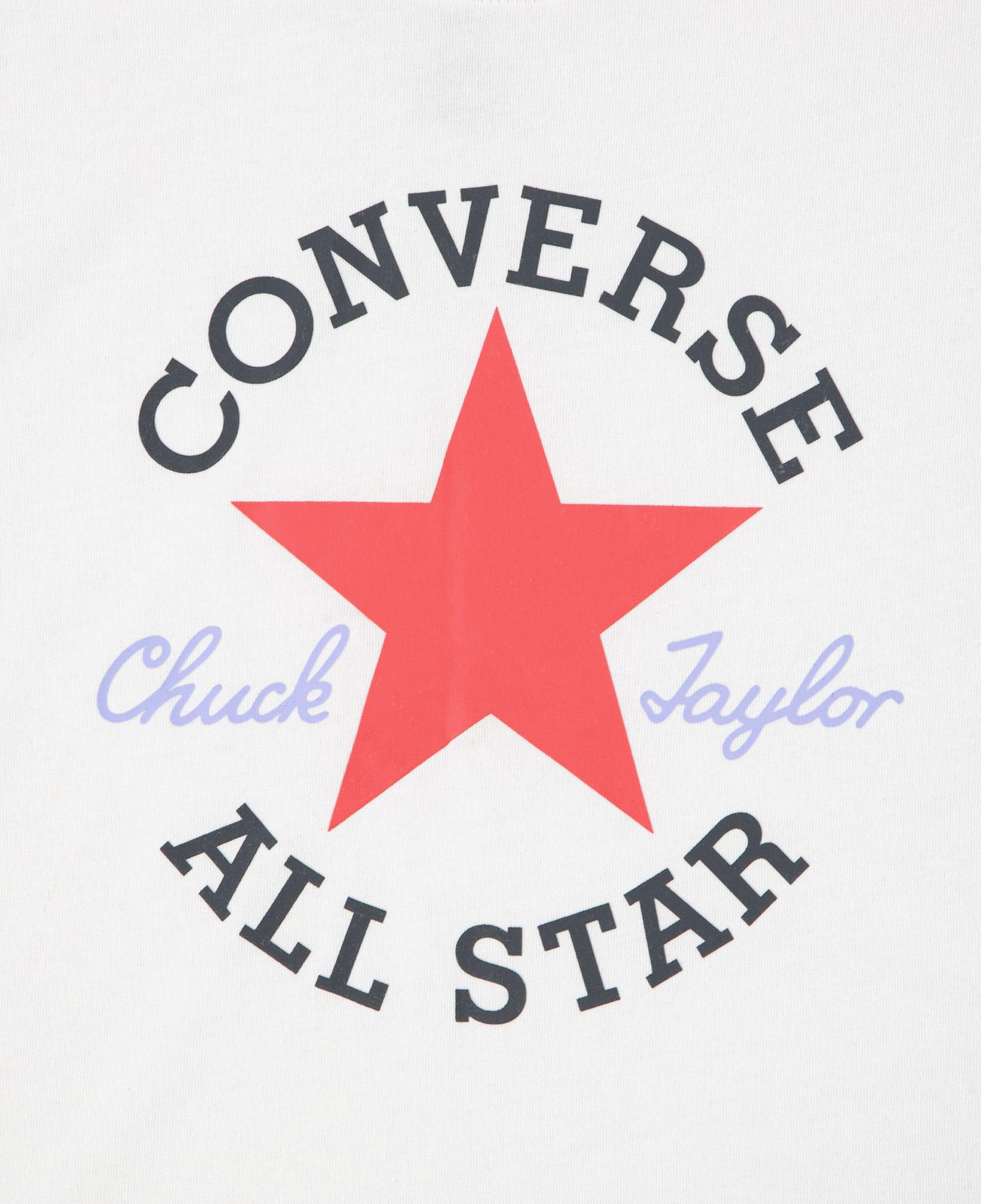 Converse Kız Genç Çocuk Beyaz T-Shirt