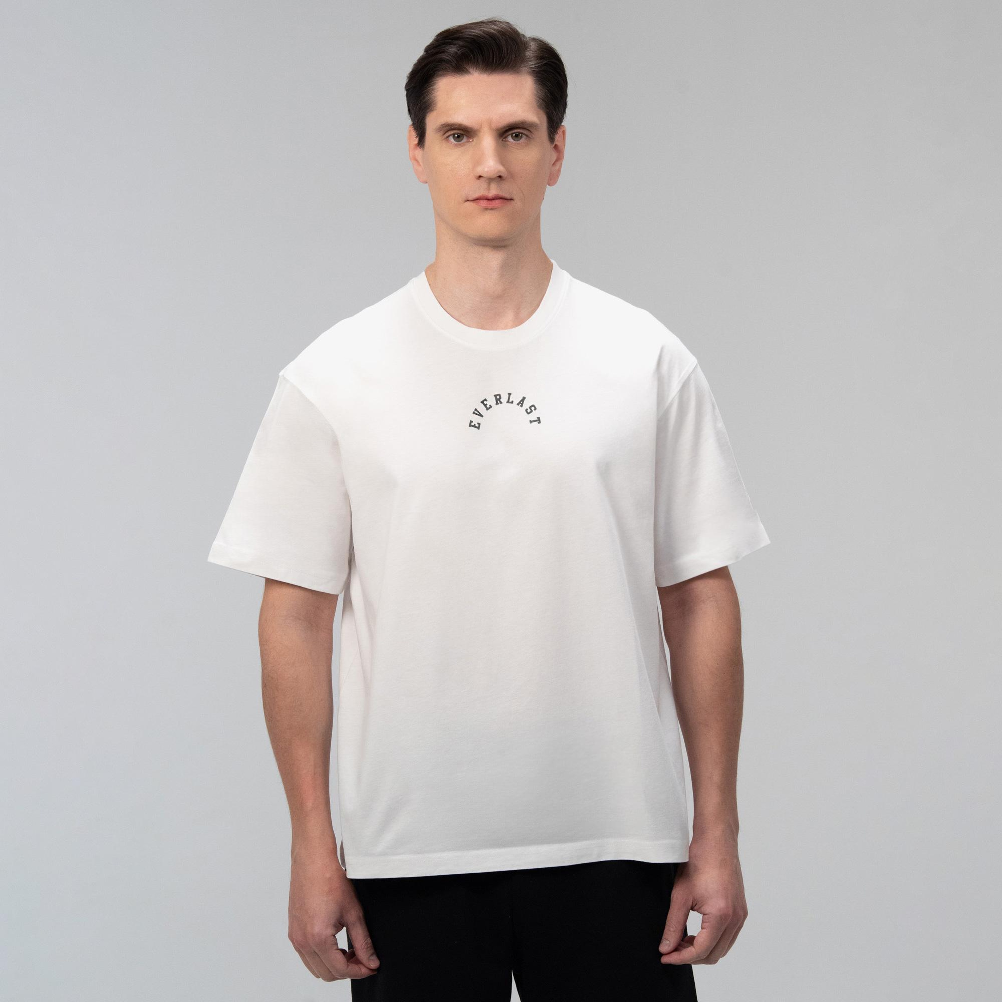 Everlast Graphic Collection Comfort Fit Beyaz Erkek T-Shirt