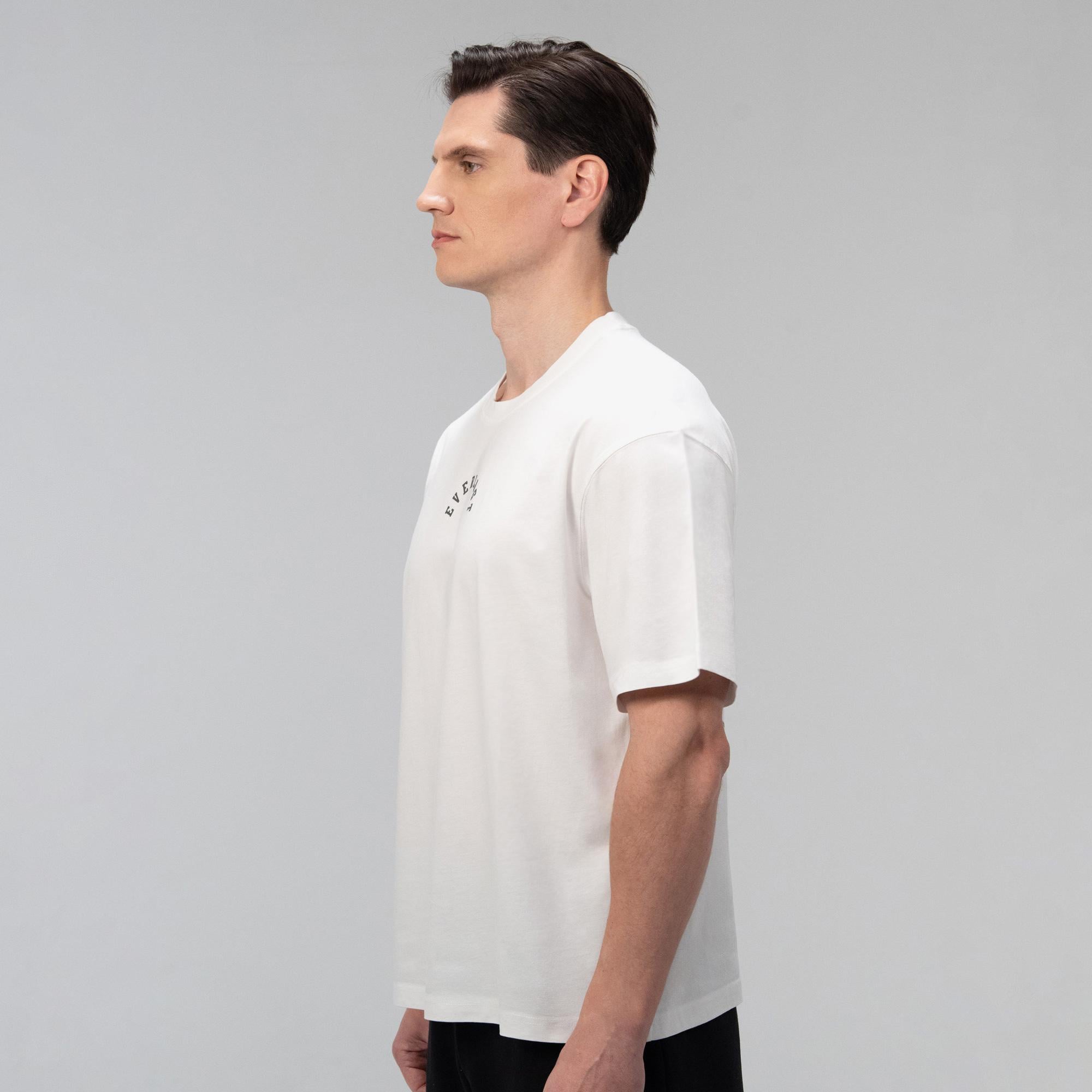 Everlast Graphic Collection Comfort Fit Beyaz Erkek T-Shirt