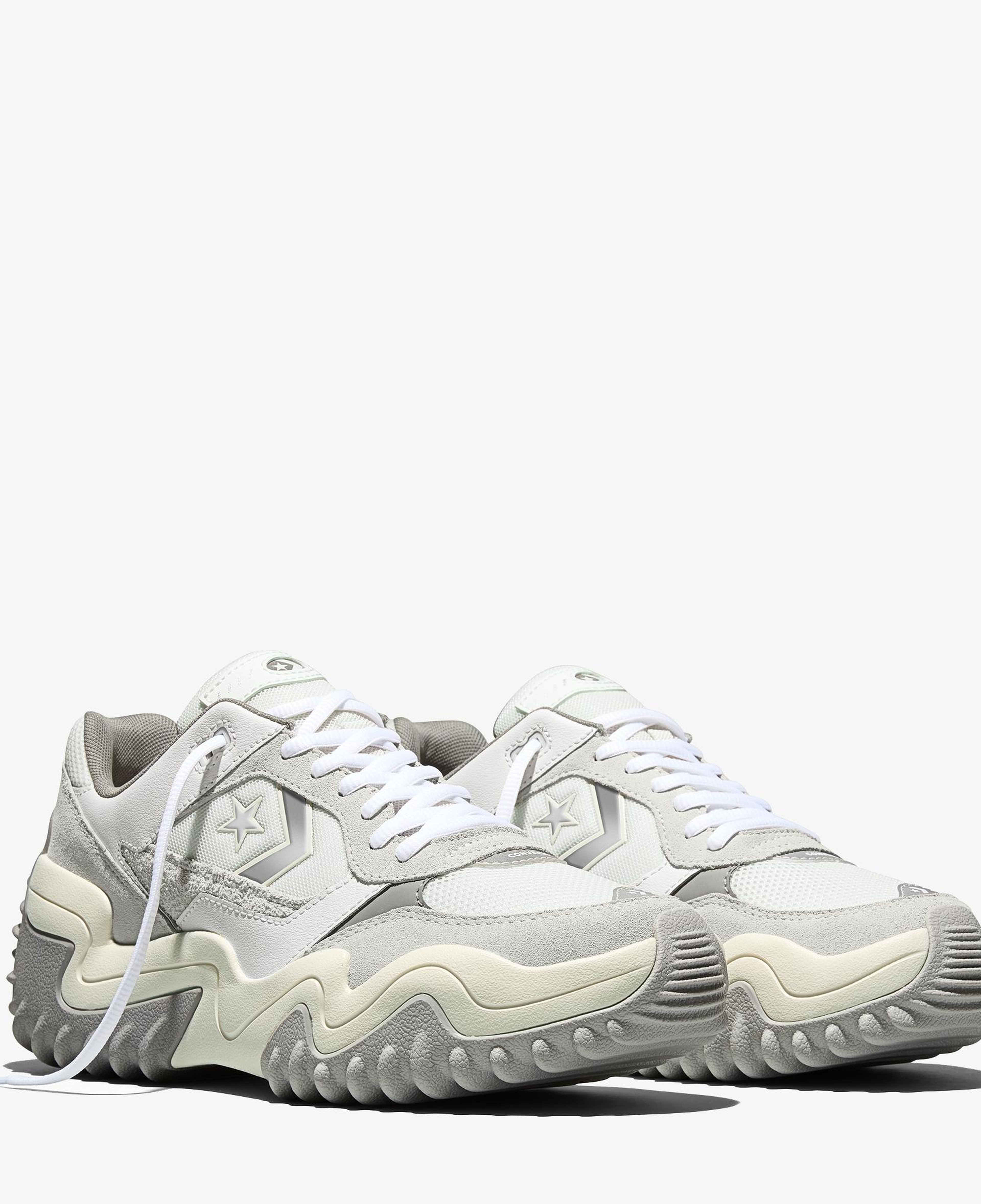 Converse Wave Motion Trainer Unisex Krem Süet Sneaker