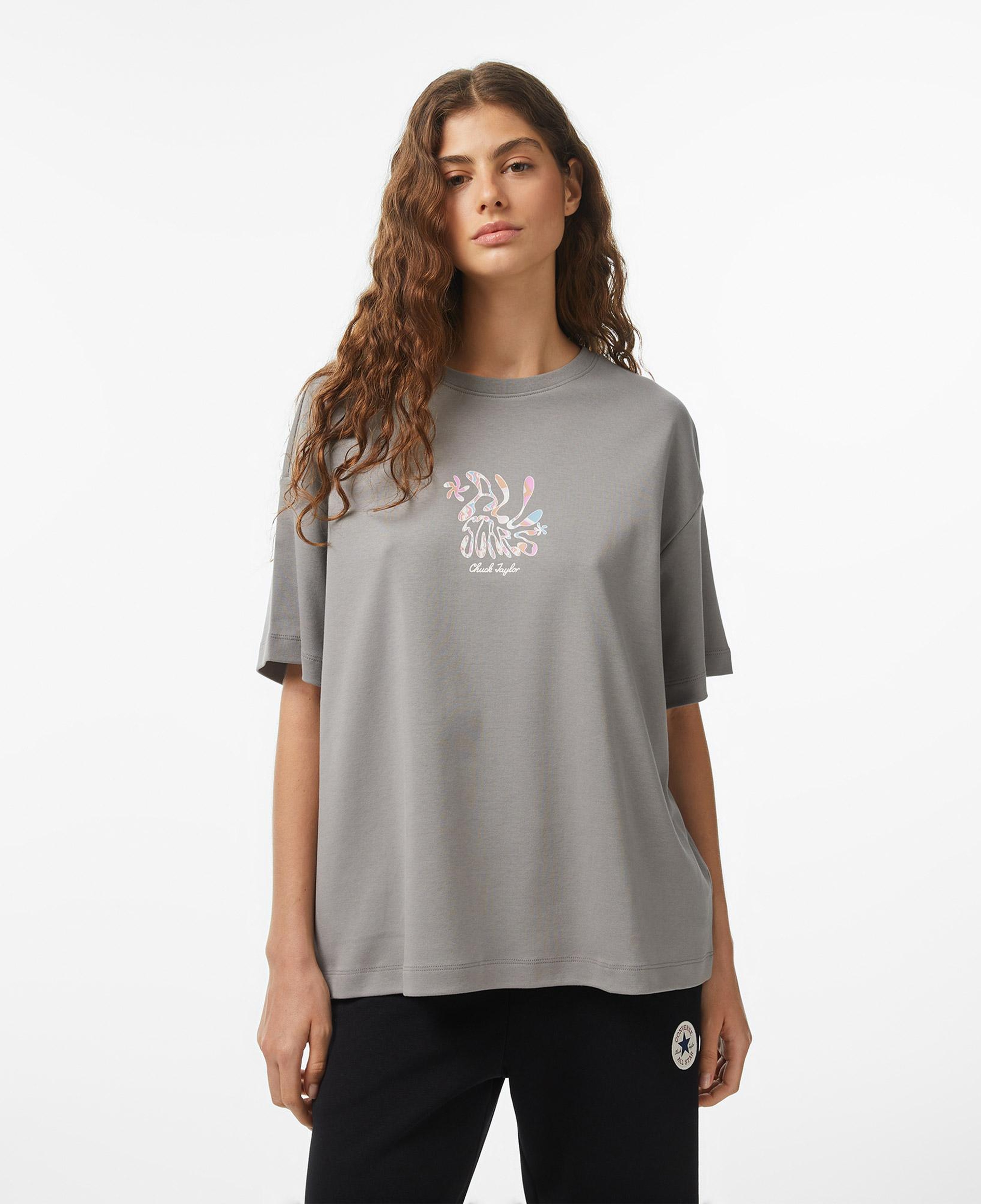 Converse Kadın Gri T-Shirt