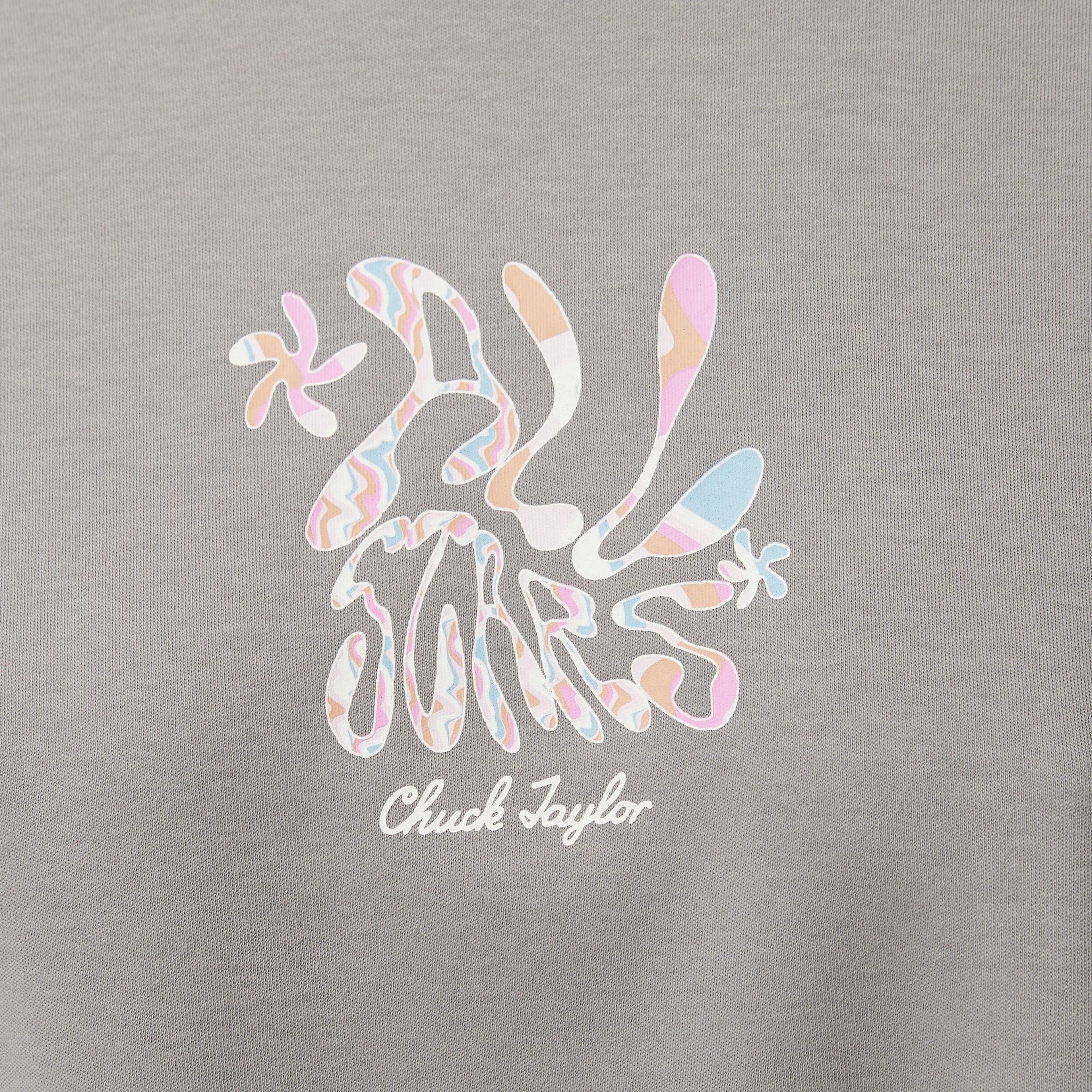 Converse Kadın Gri T-Shirt