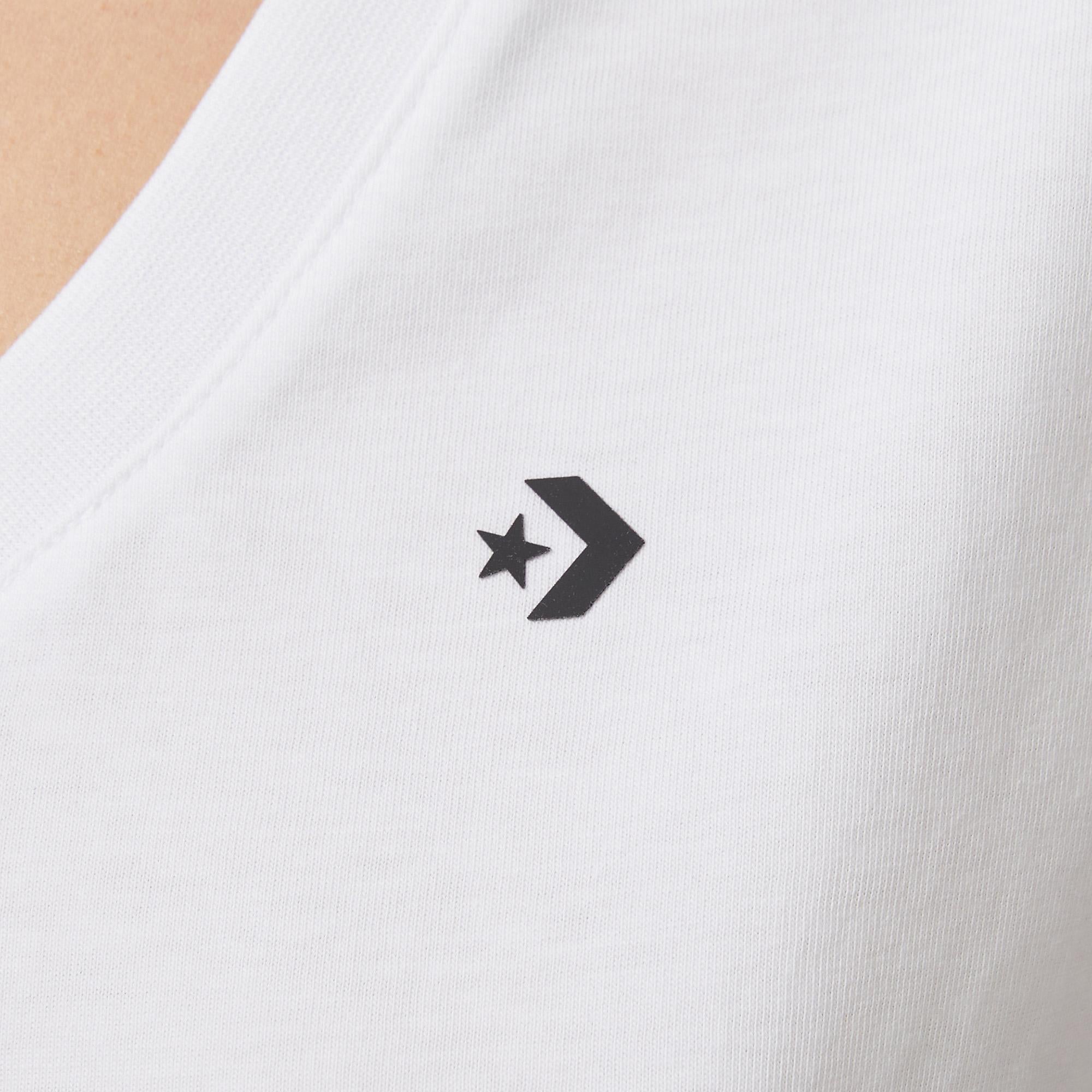 Converse Kadın Beyaz T-Shirt