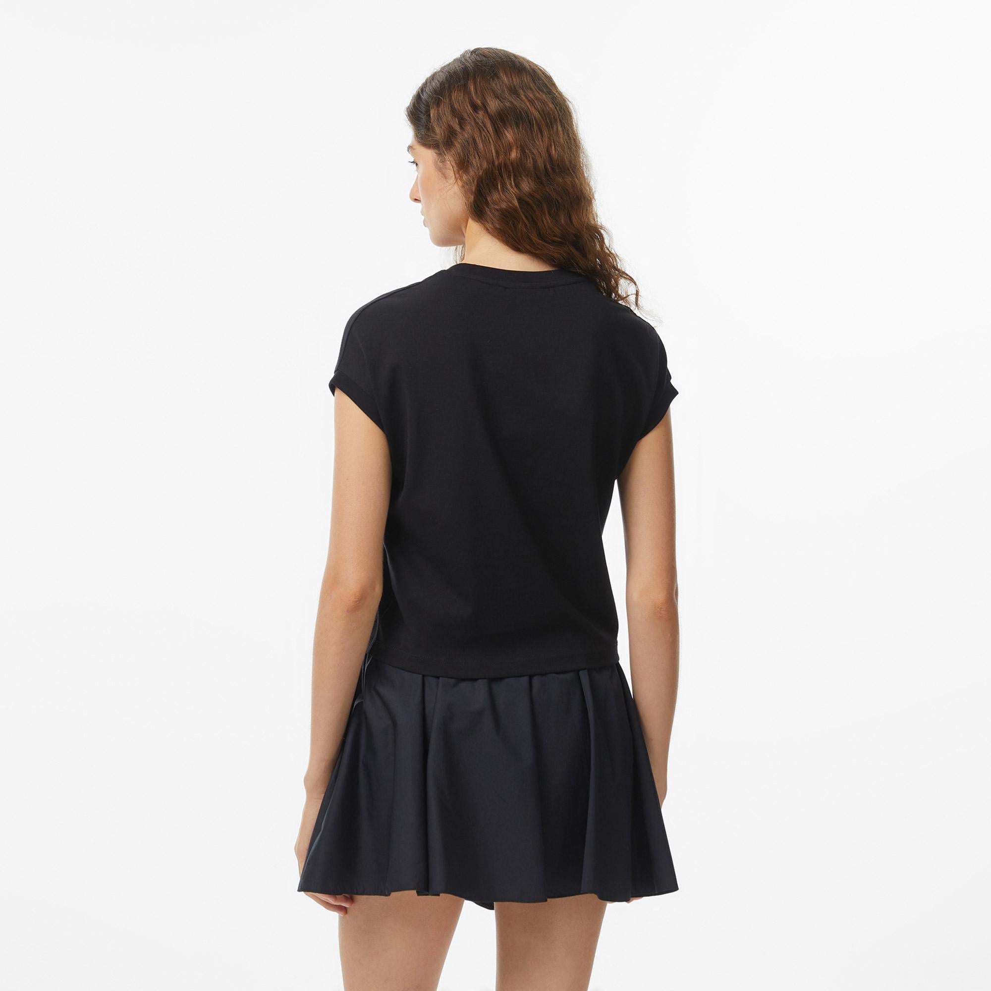 Converse Kadın Siyah T-Shirt
