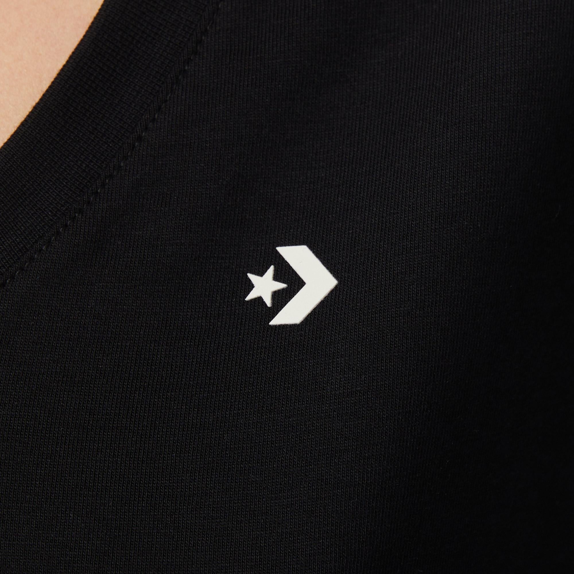 Converse Kadın Siyah T-Shirt