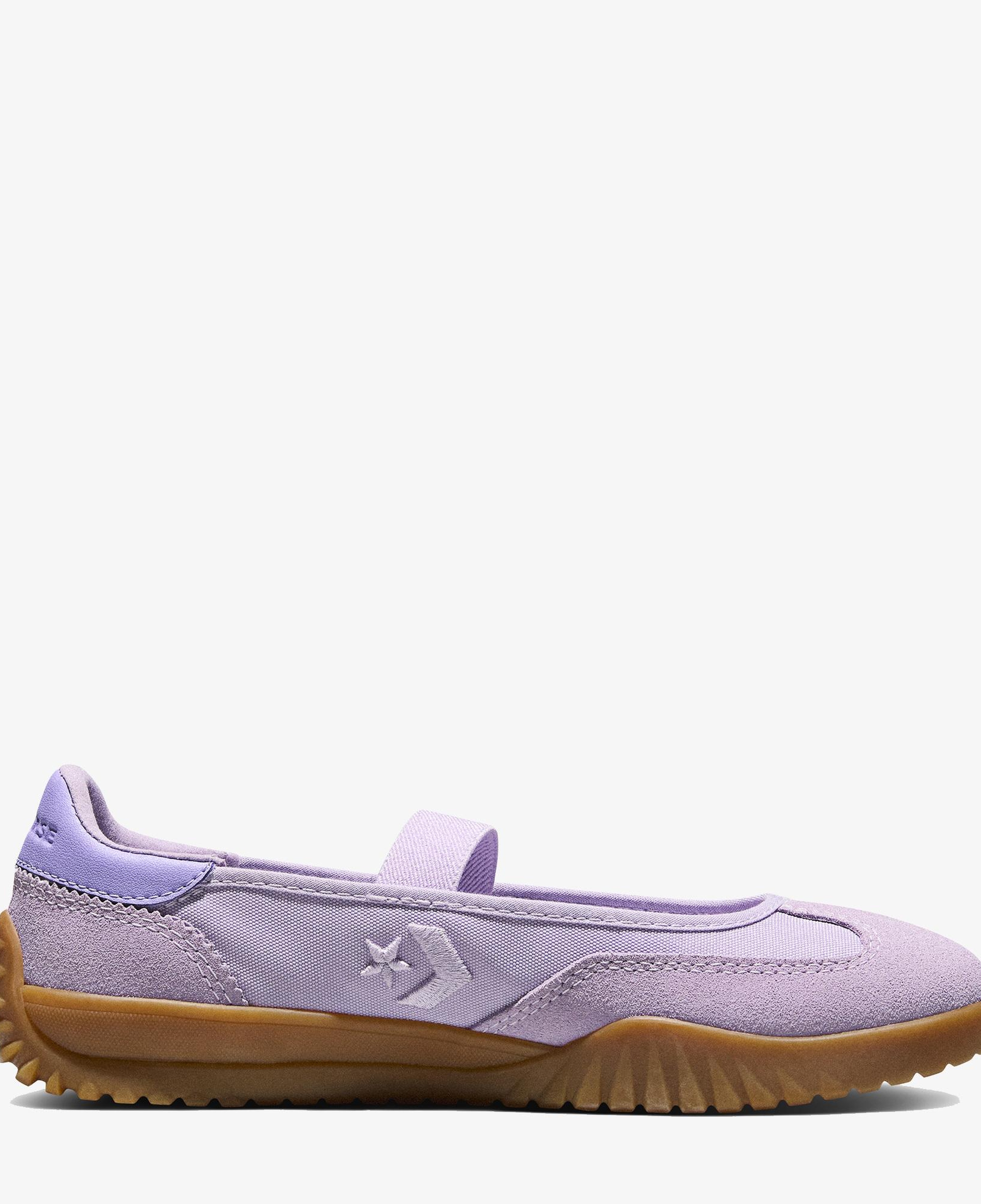 Converse Run Star Trainer Unisex Lila Süet Babet