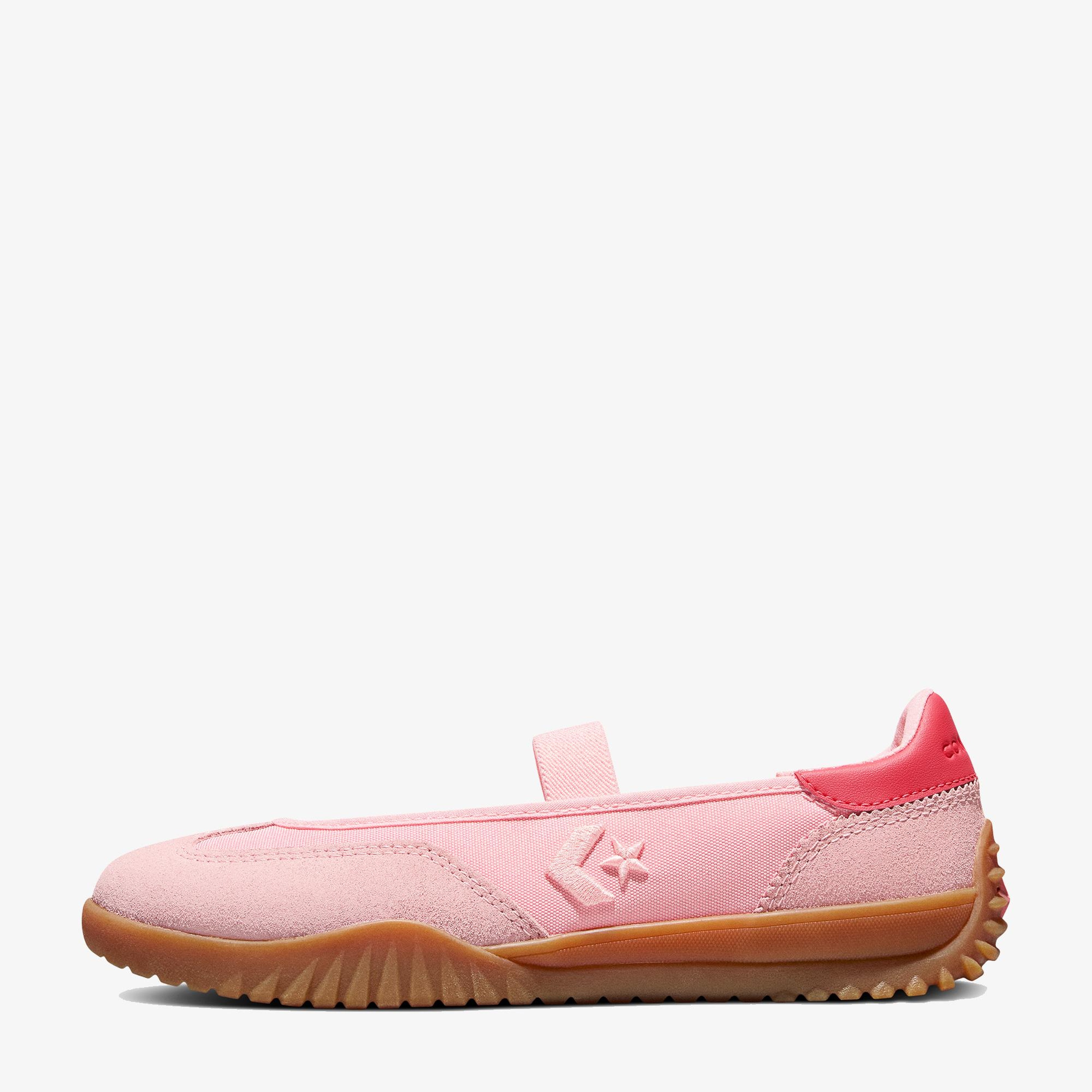 Converse Run Star Trainer Unisex Pembe Süet Babet