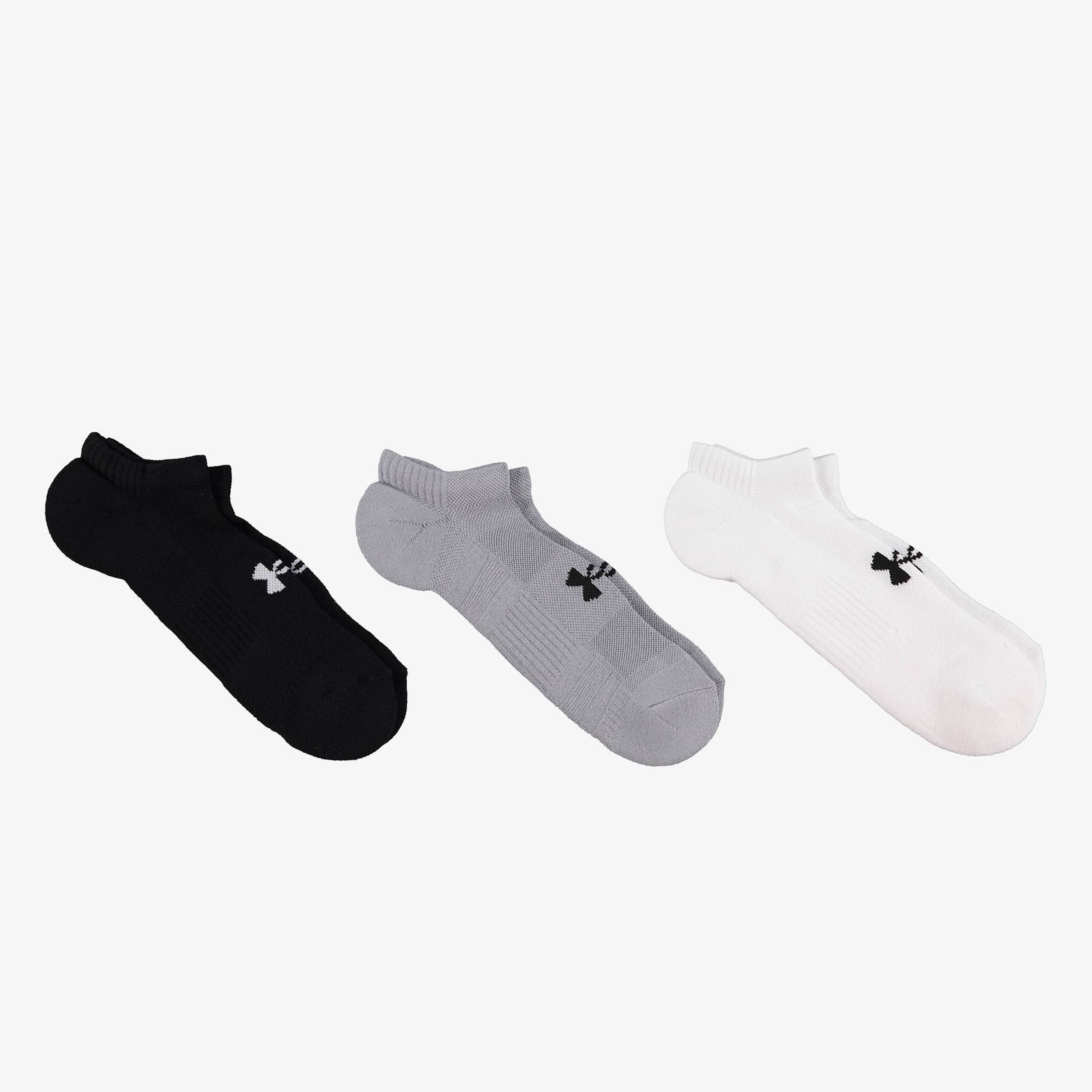 Under Armour Performance Cotton 3lü Unisex Beyaz Antrenman Çorabı
