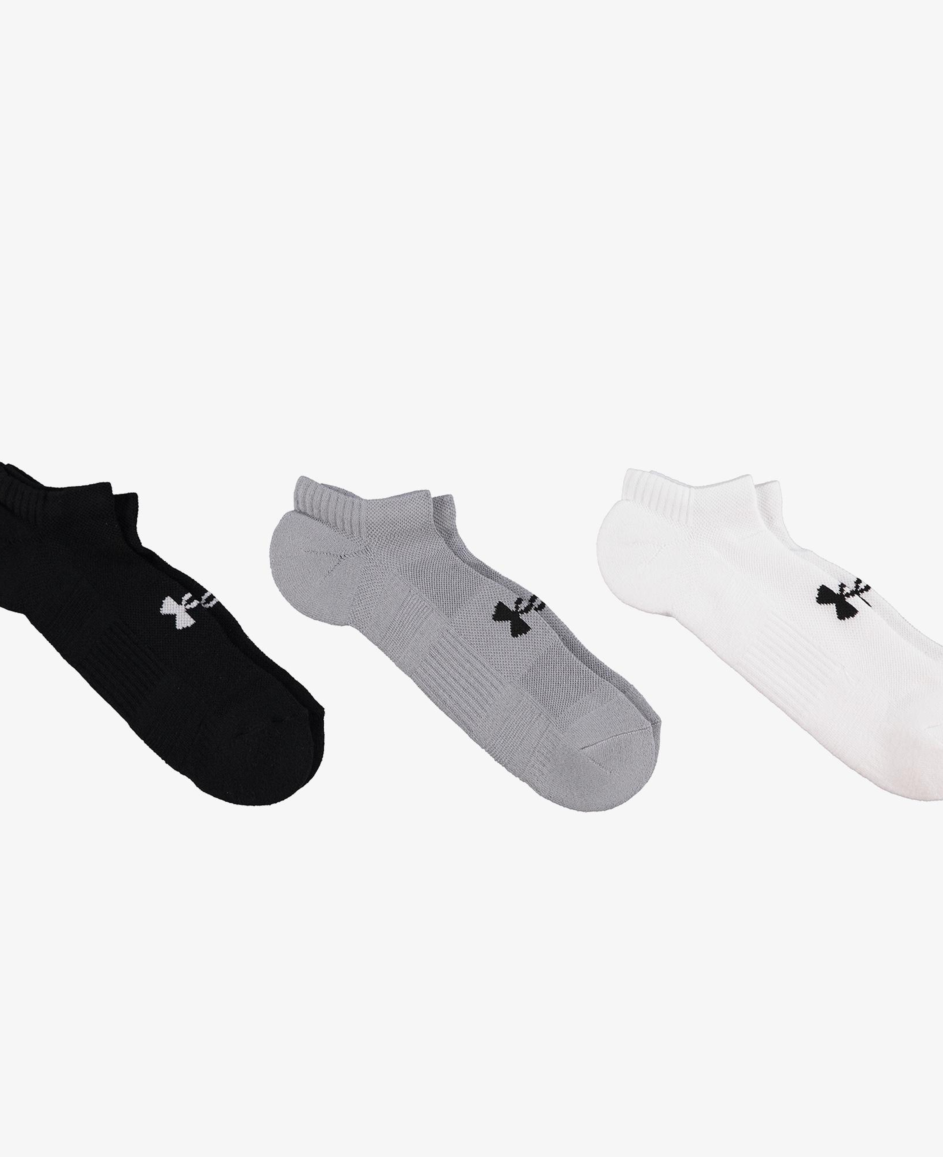Under Armour Performance Cotton 3lü Unisex Beyaz Antrenman Çorabı