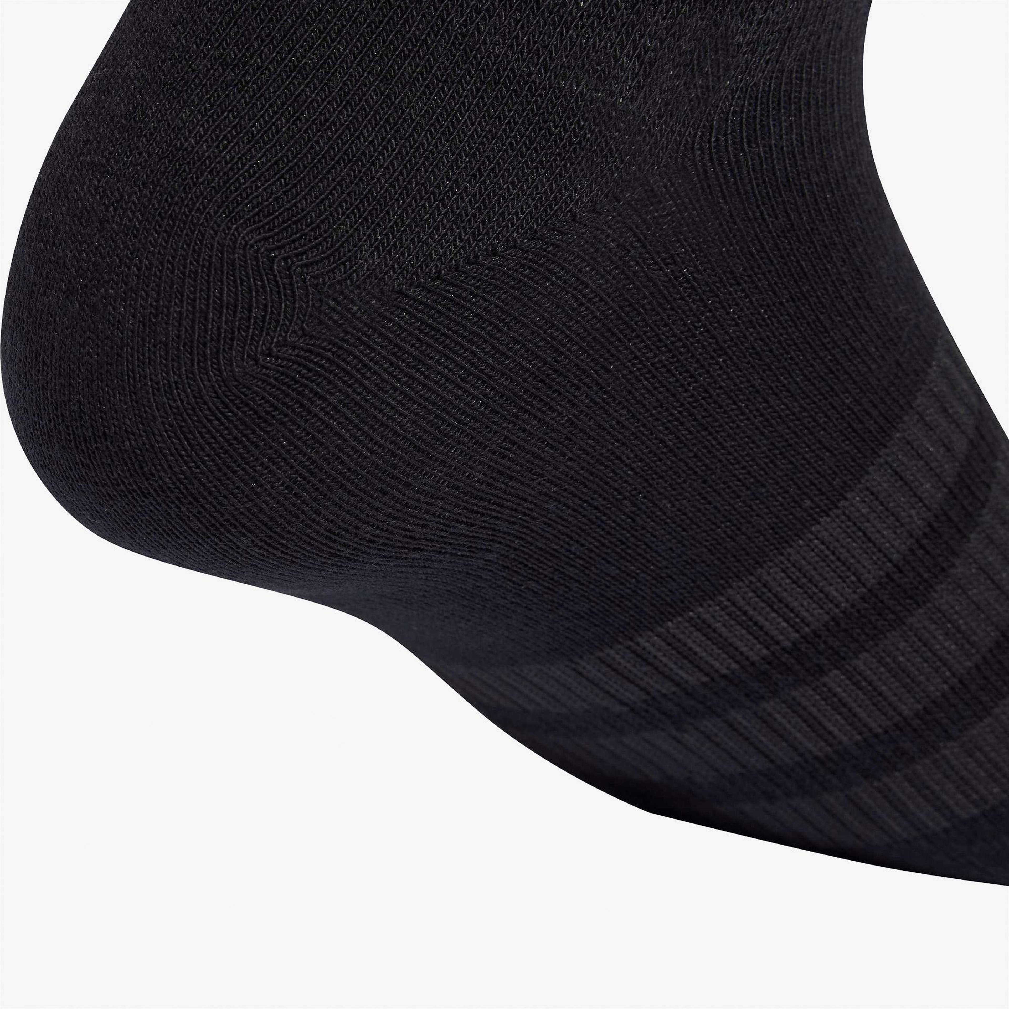 adidas Thin&Light Sportswear 3lü Unisex Siyah Antrenman Çorabı