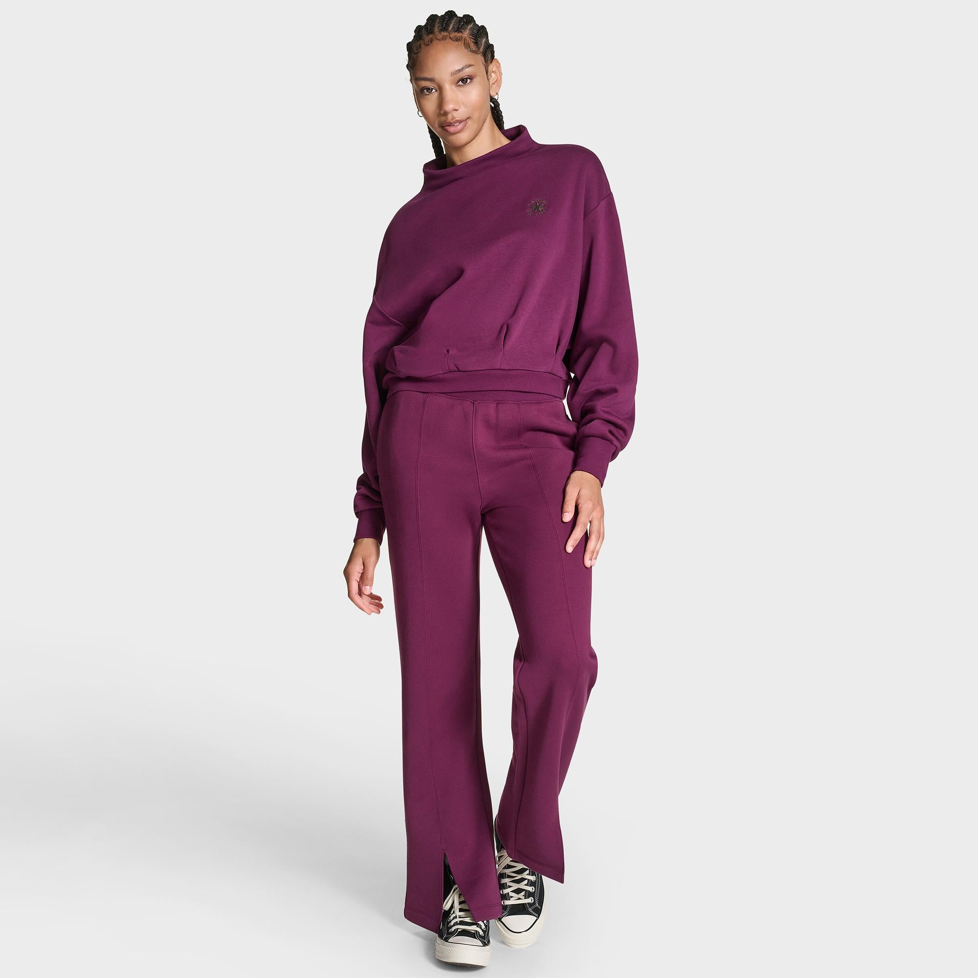 Converse Kadın Pembe Sweatshirt