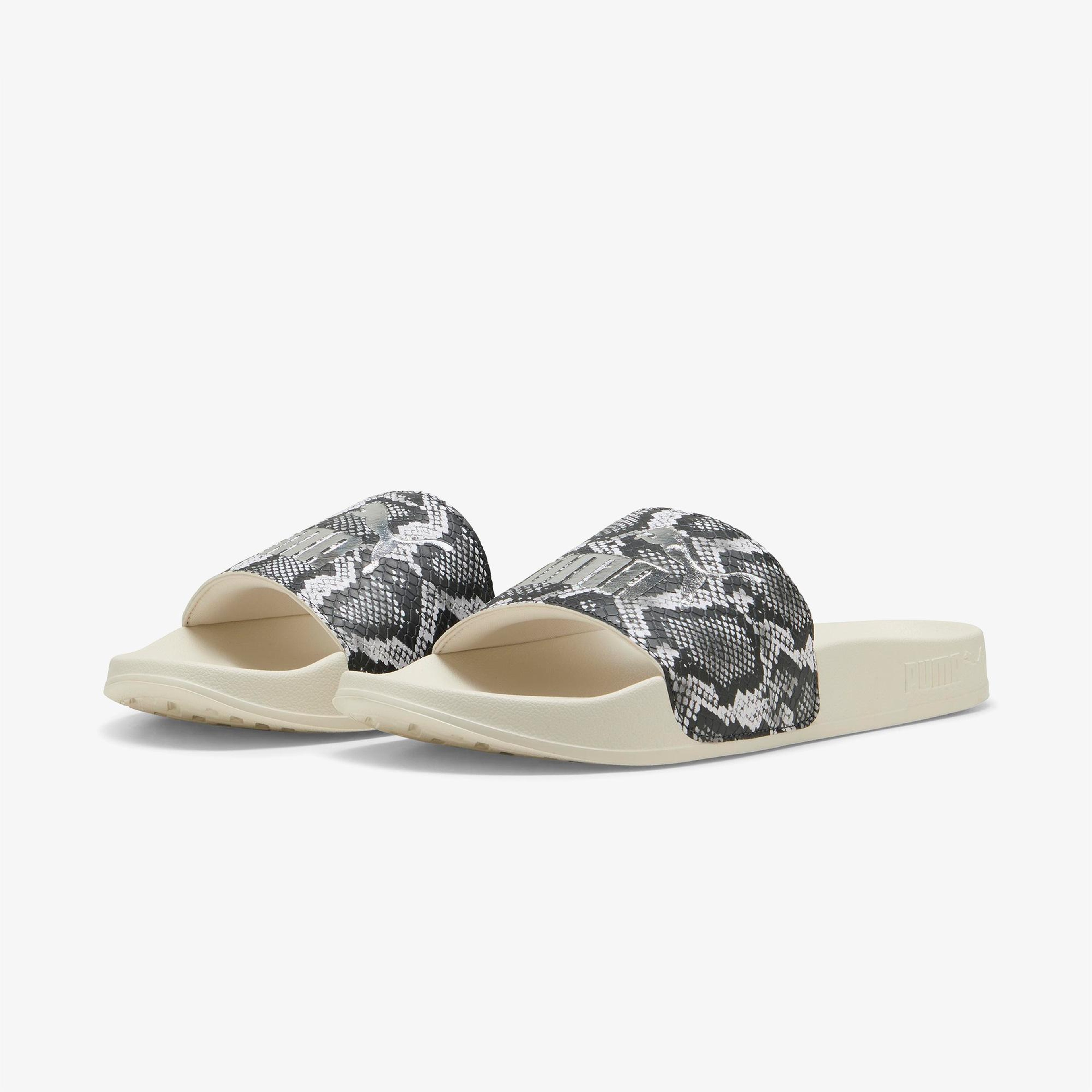 Puma Leadcat 2 0 Snake Chic Kadın Krem Terlik