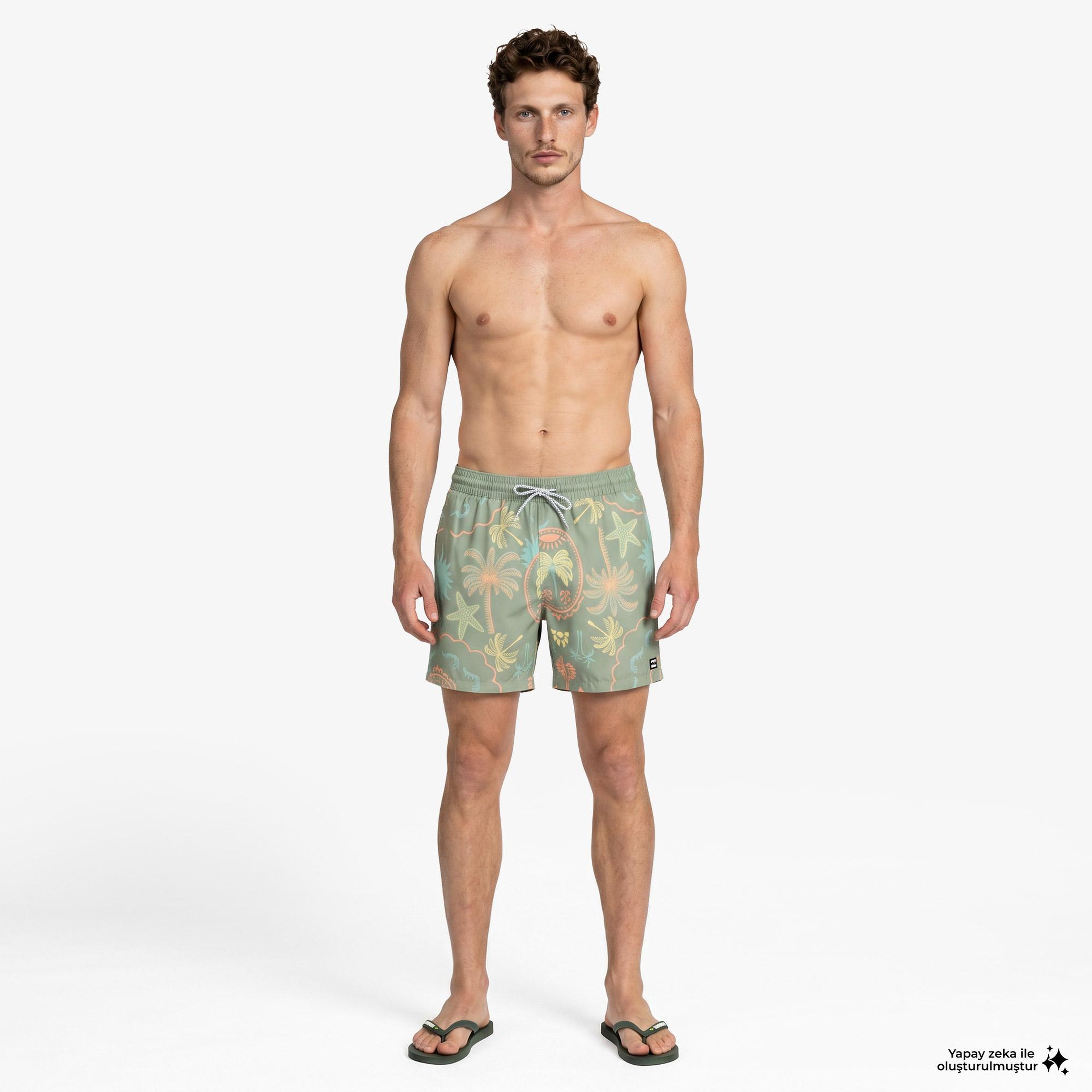 Billabong Vacay Lb Erkek Yeşil Deniz Şortu