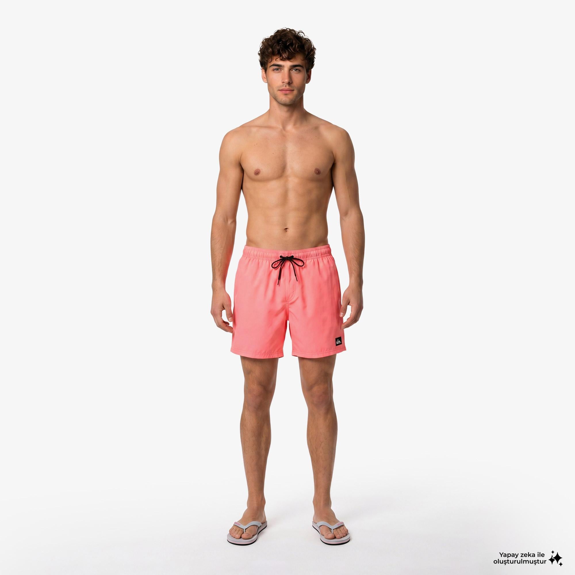 Quiksilver Everyday Solid Erkek Turuncu Deniz Şortu