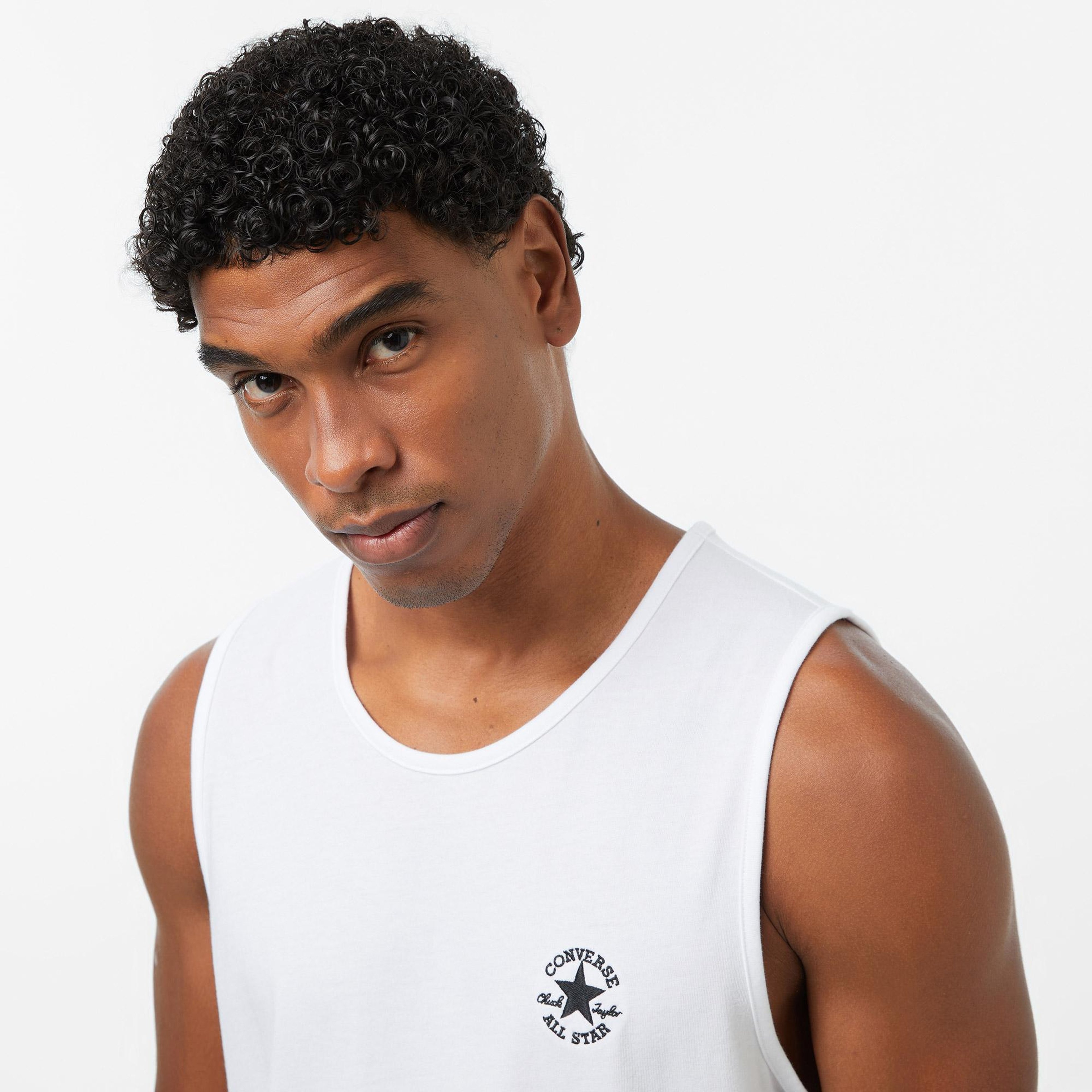 Converse Erkek Beyaz T-Shirt