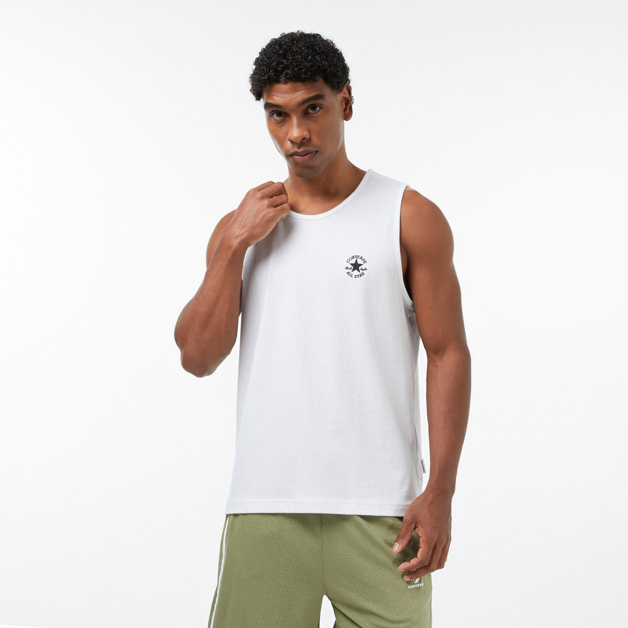 Converse Erkek Beyaz T-Shirt