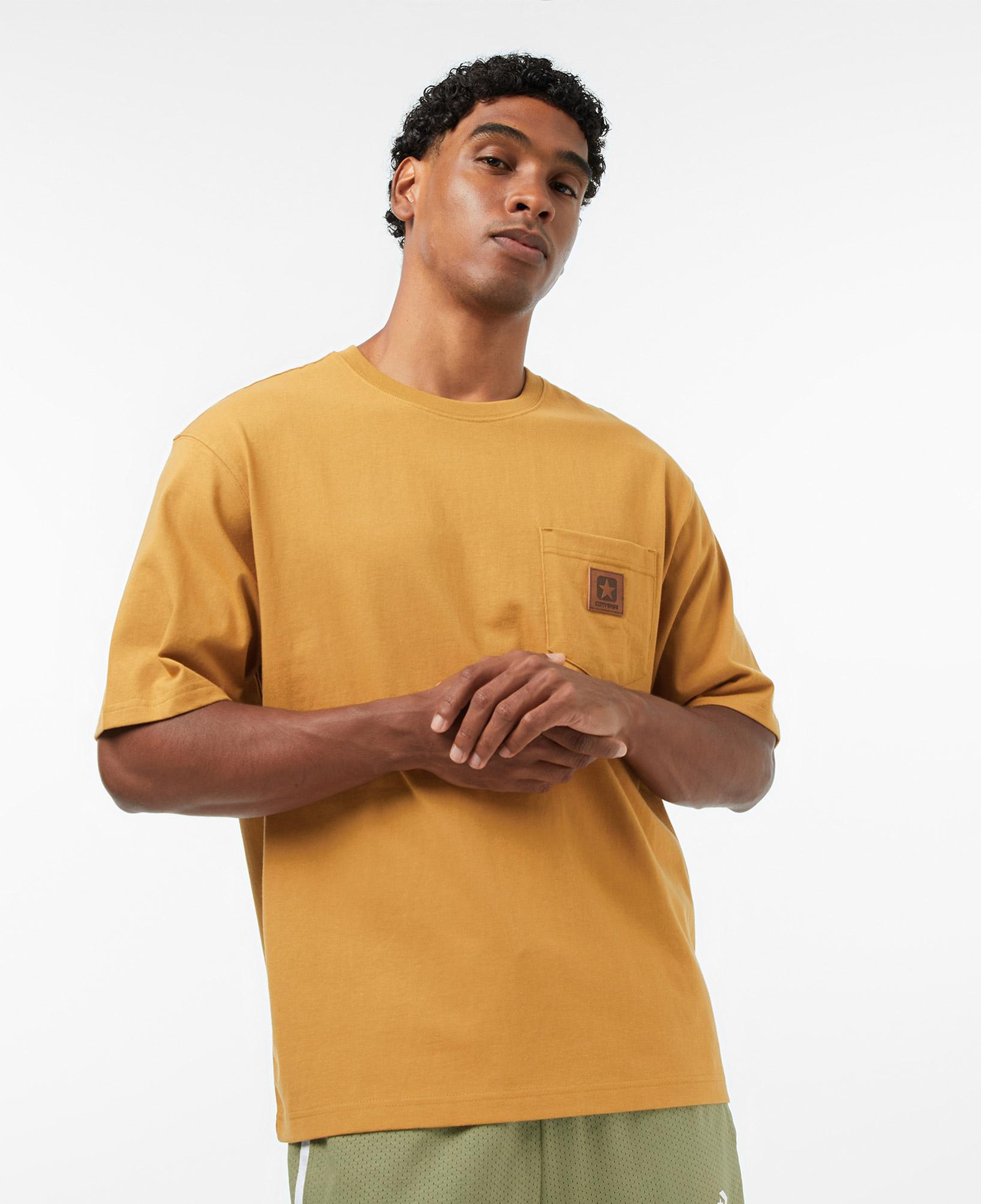 Converse Erkek Sarı T-Shirt