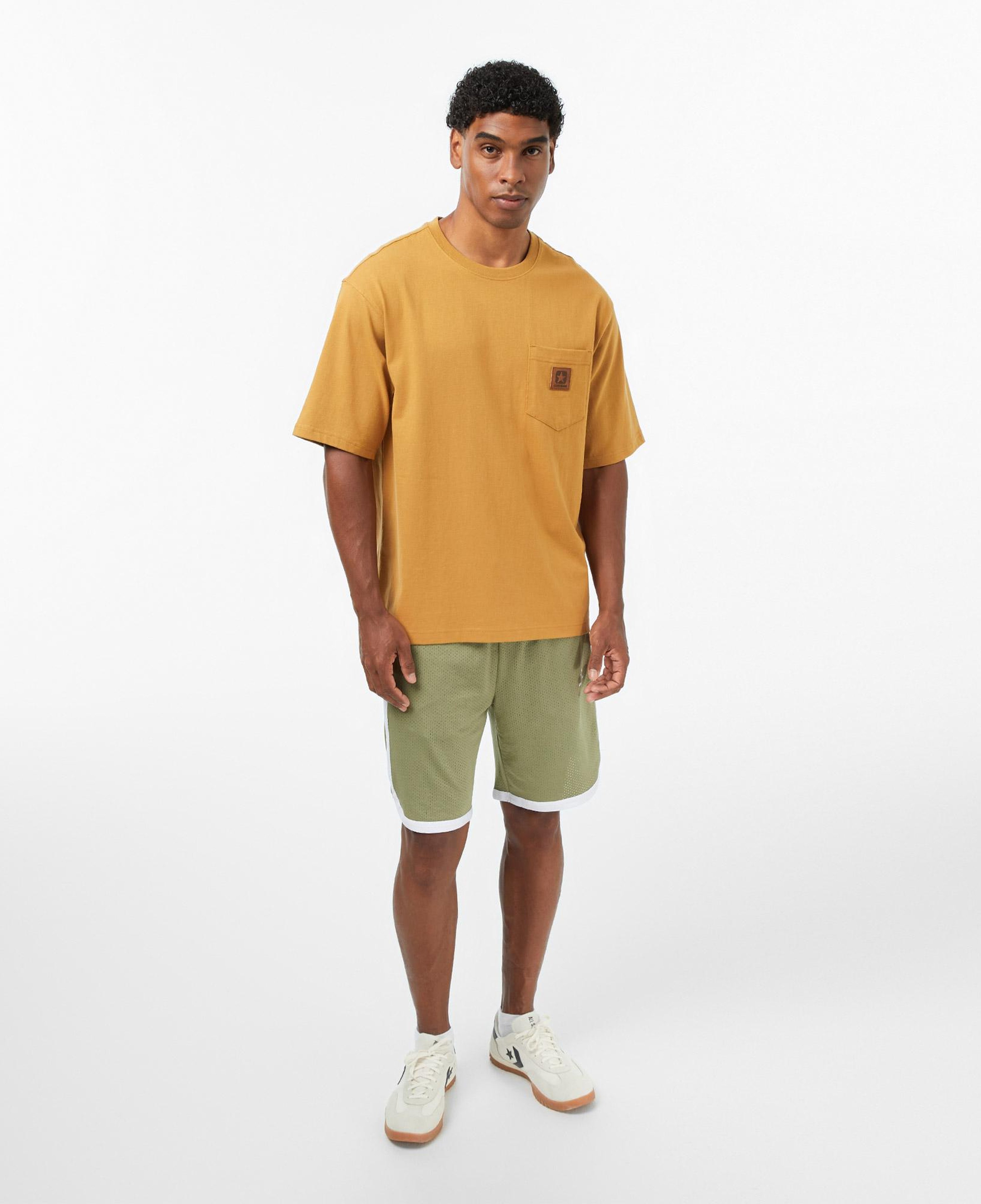 Converse Erkek Sarı T-Shirt