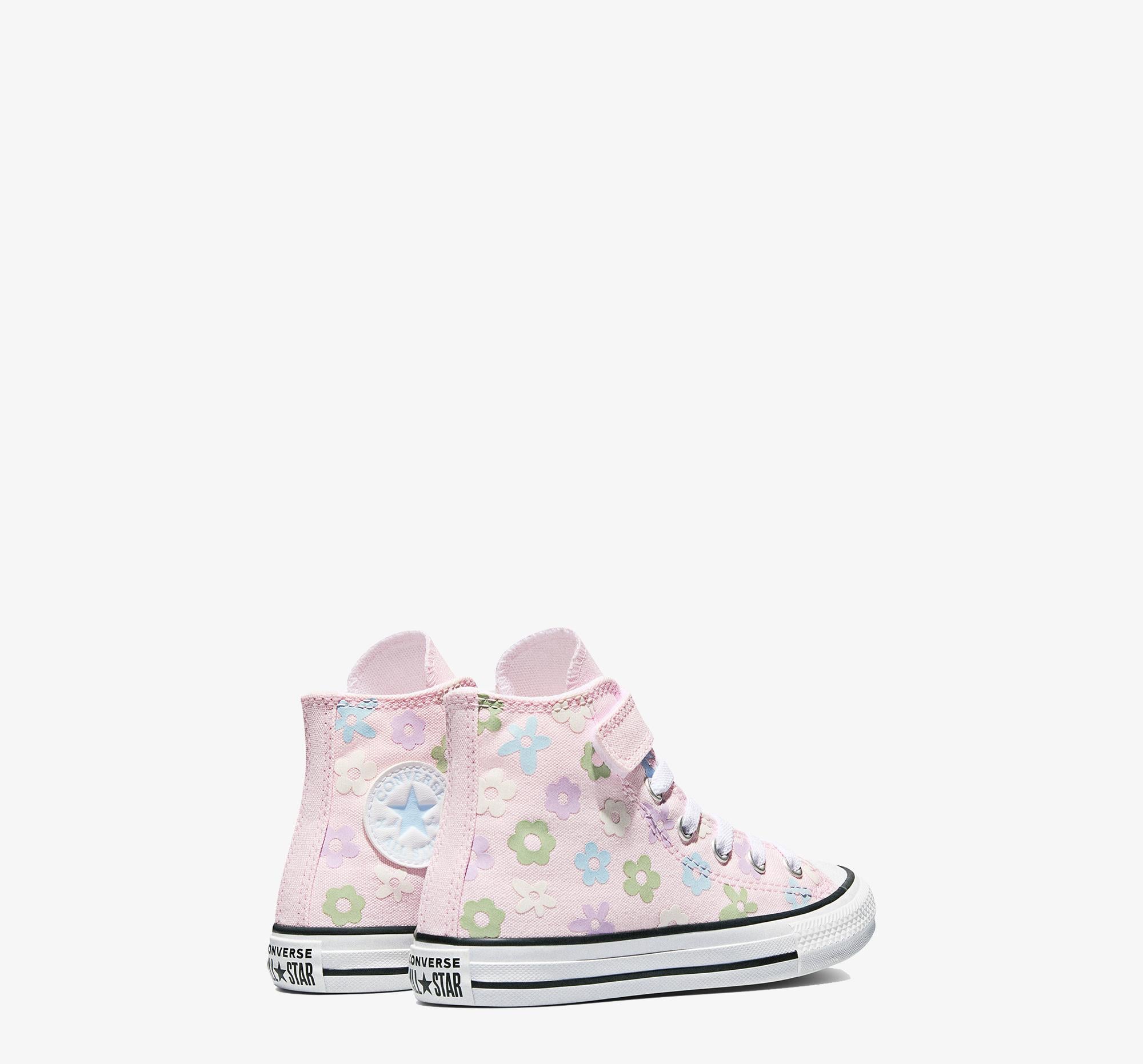 Converse Chuck Taylor All Star Çocuk Çiçek Desenli Pembe Sneaker