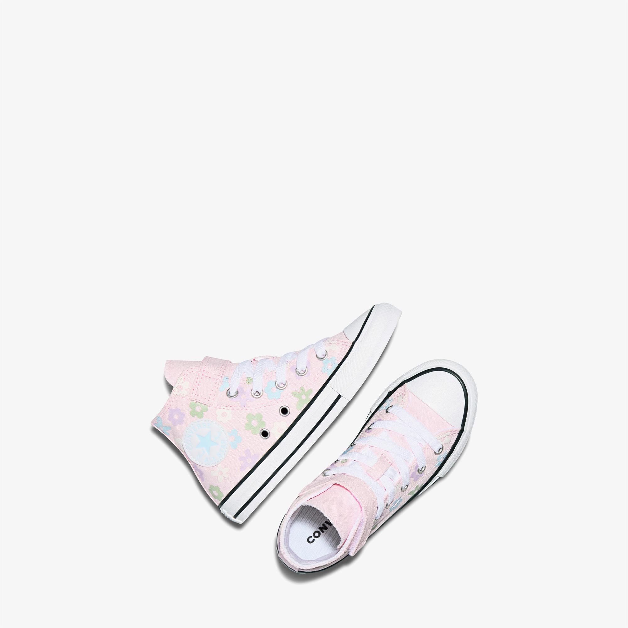 Converse Chuck Taylor All Star Çocuk Çiçek Desenli Pembe Sneaker