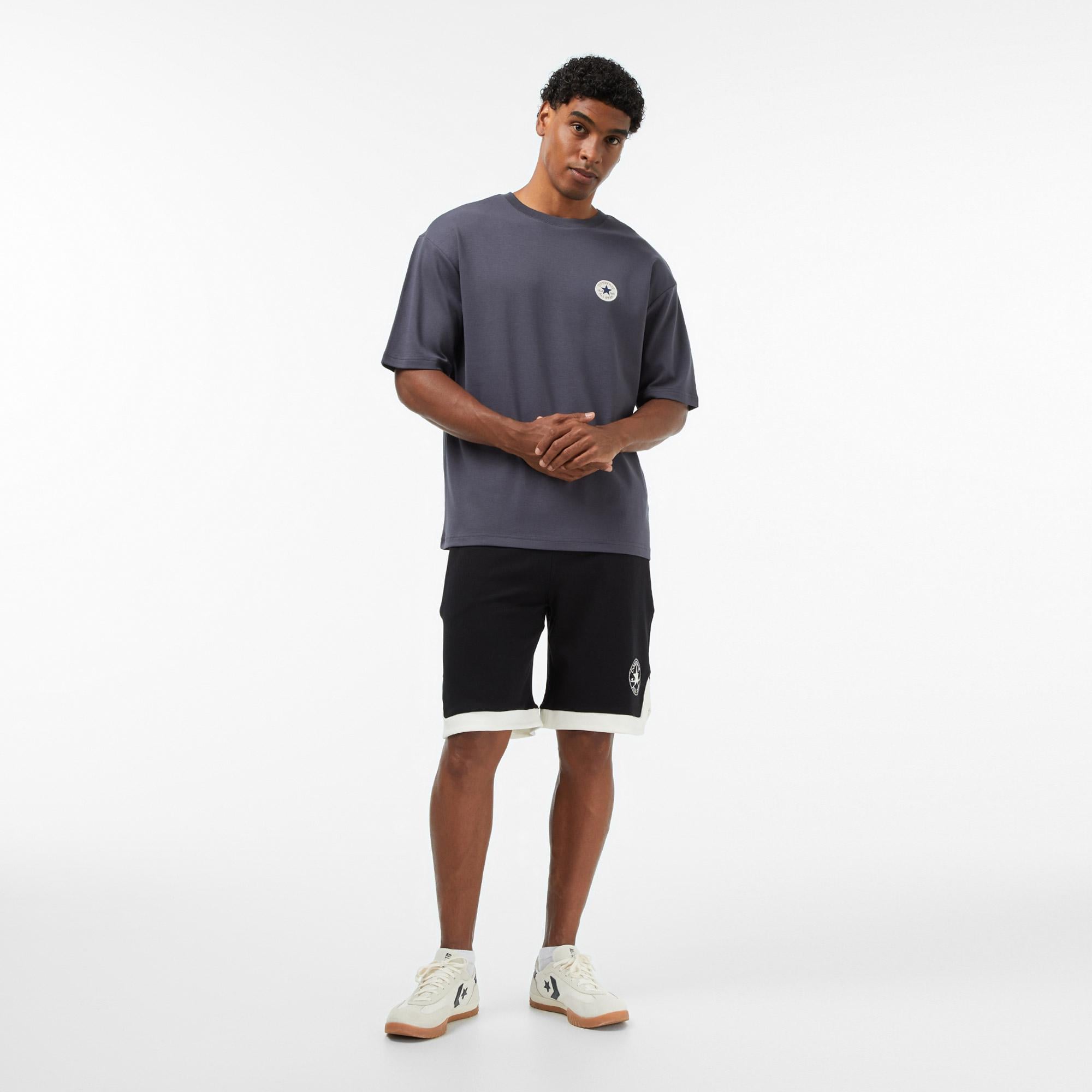 Converse Erkek Gri T-Shirt