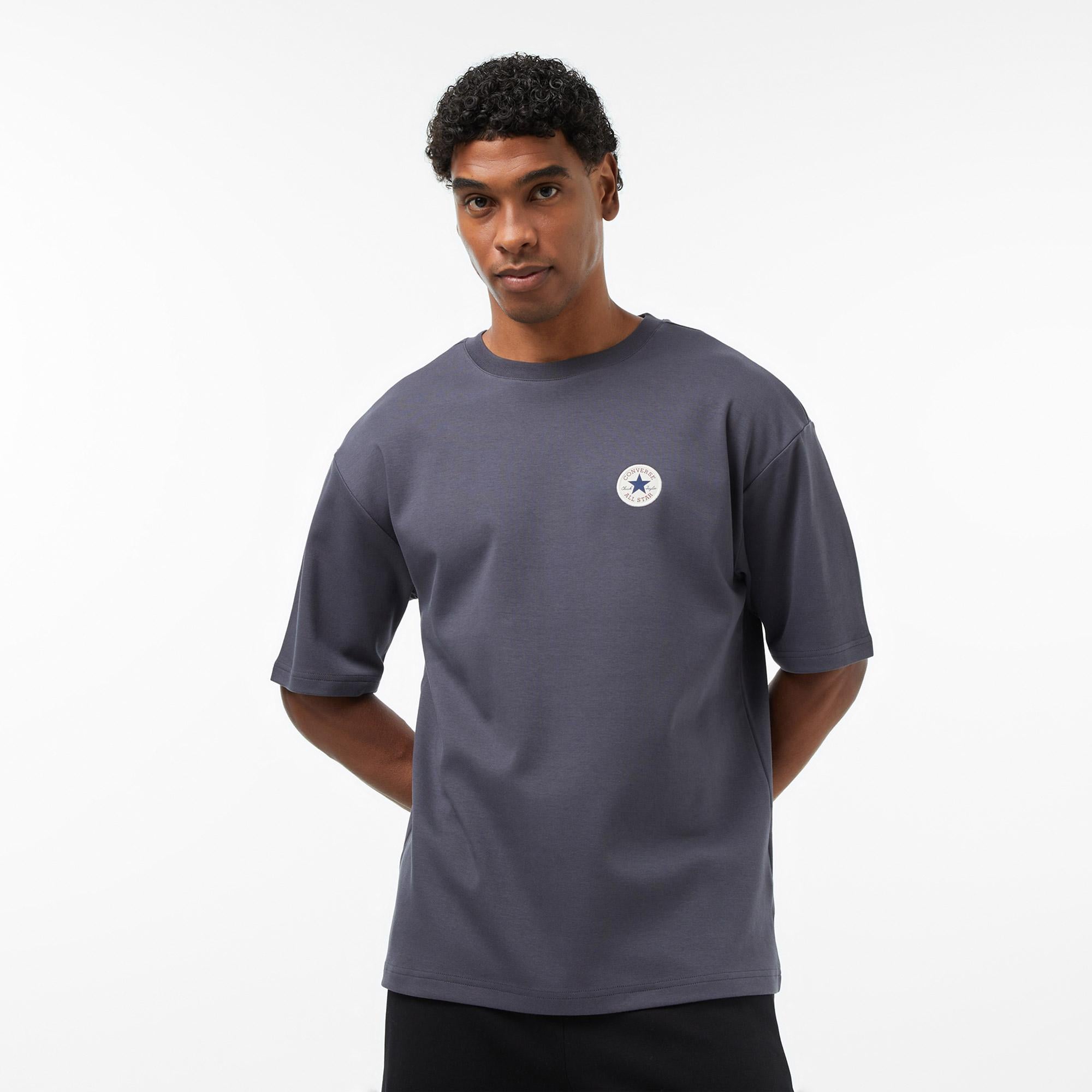 Converse Erkek Gri T-Shirt