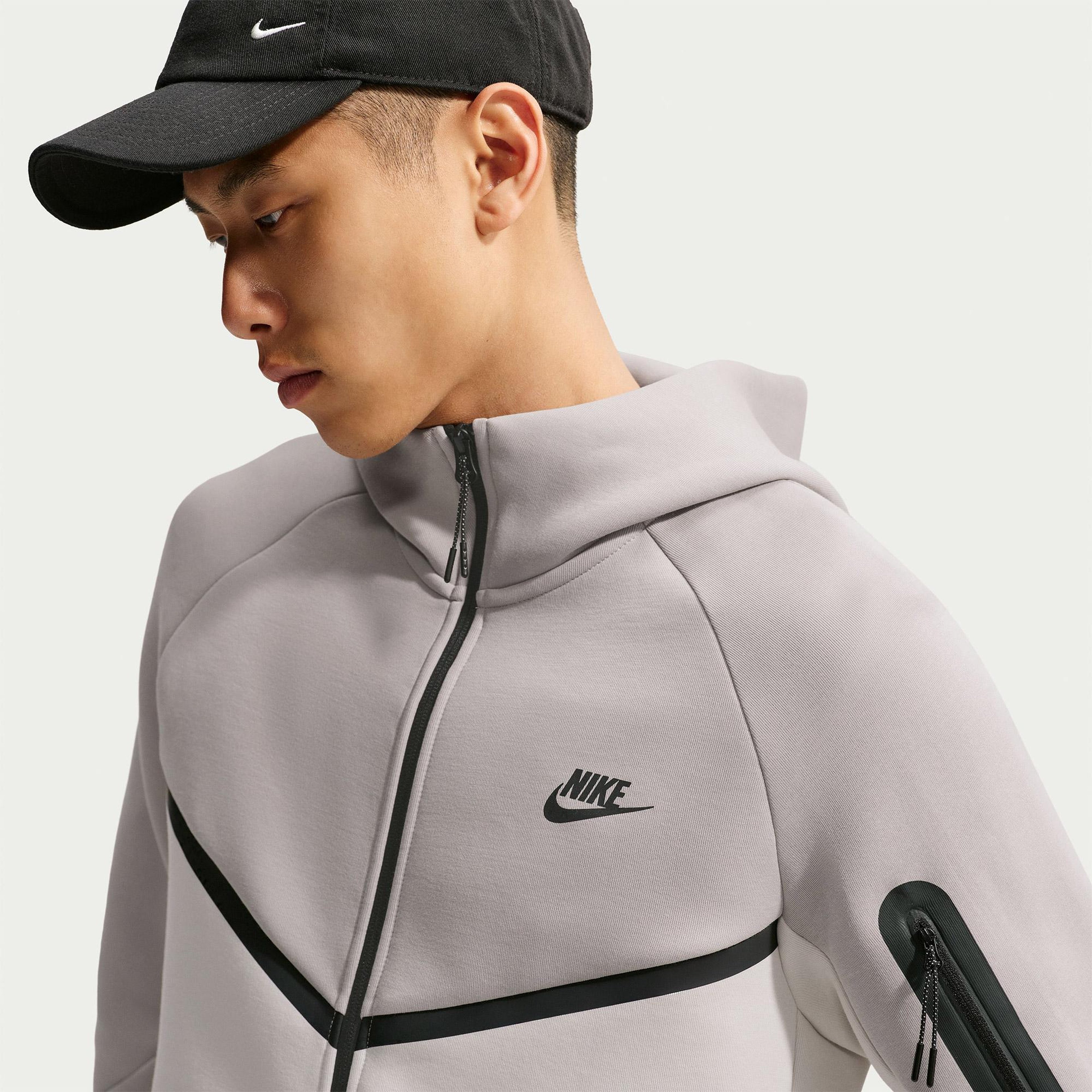 Nike Tech Fleece Erkek Gri Sweatshirt