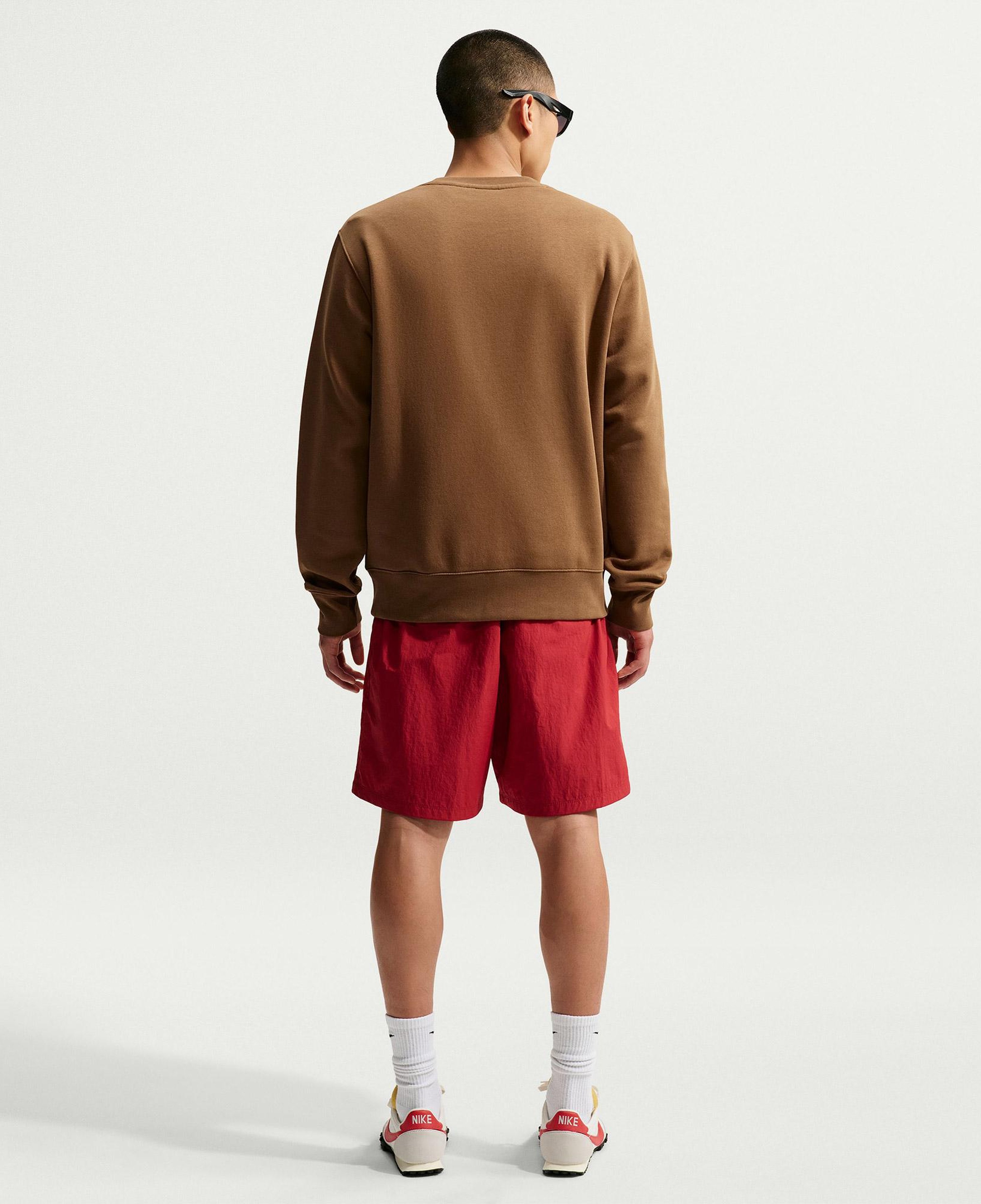 Nike Club Crew Erkek Bej Sweatshirt