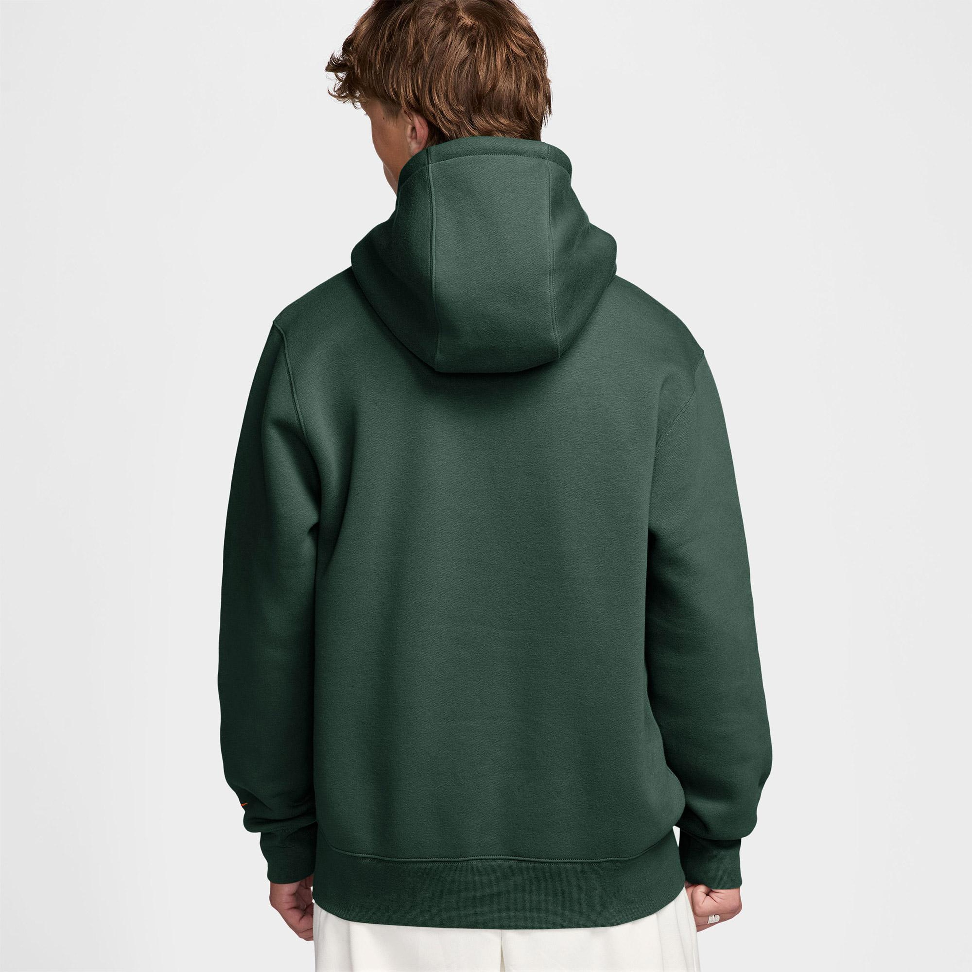Nike Sportswear Club Erkek Yeşil Hoodie