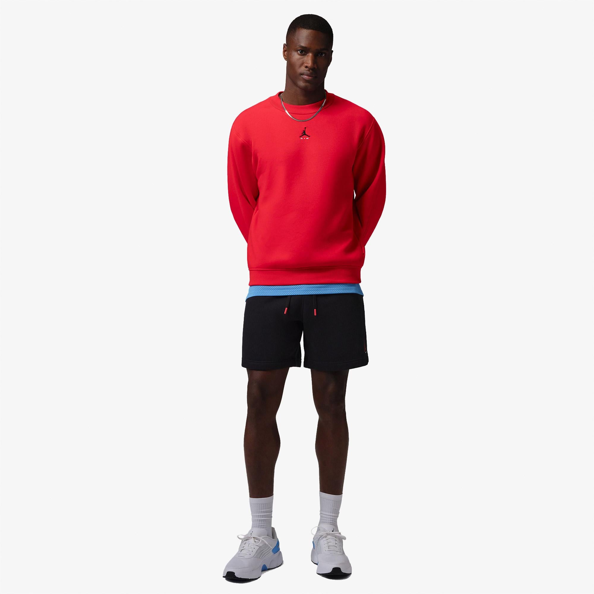 Jordan Brooklyn Crew Erkek Pembe Sweatshirt