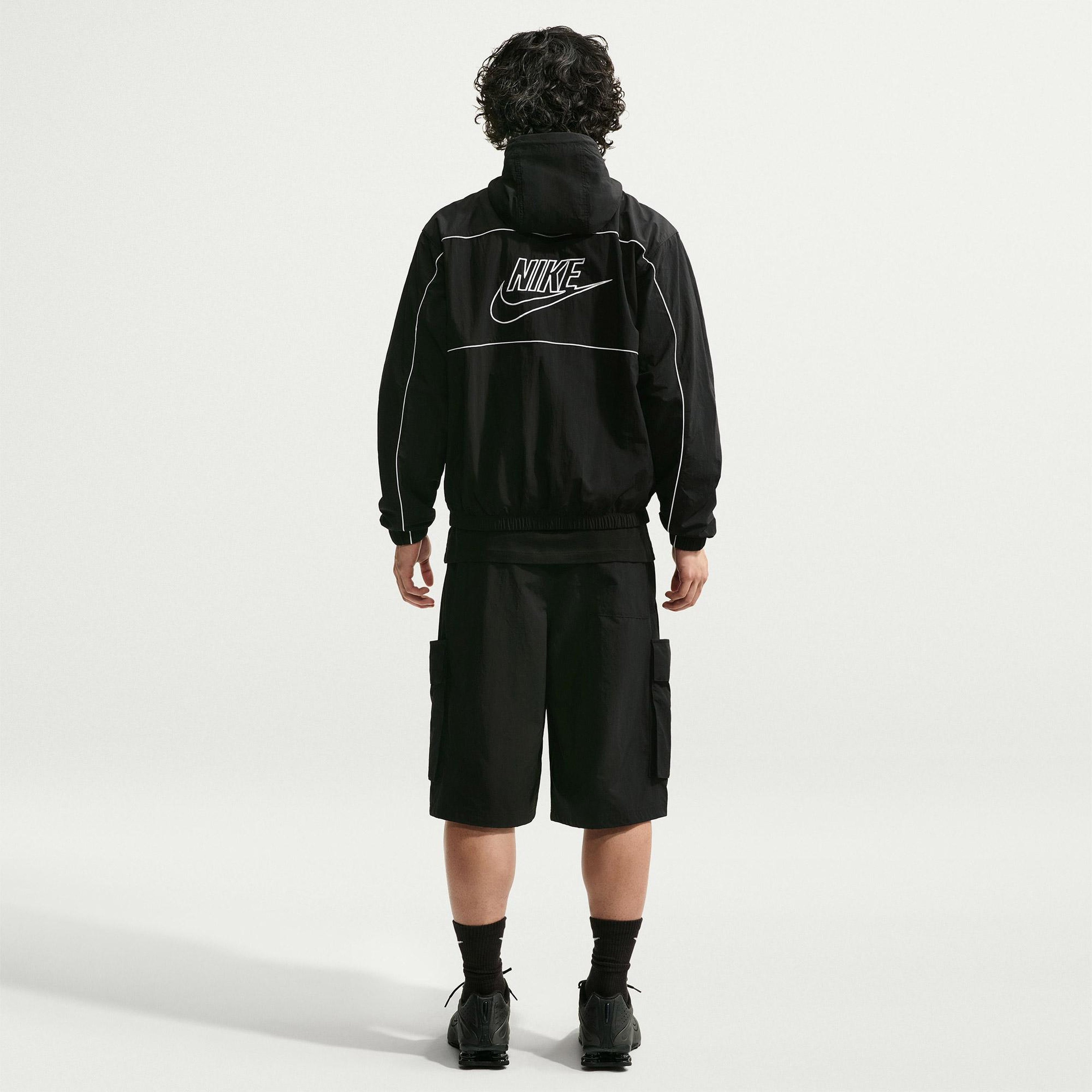 Nike Club Athlete Erkek Siyah Ceket