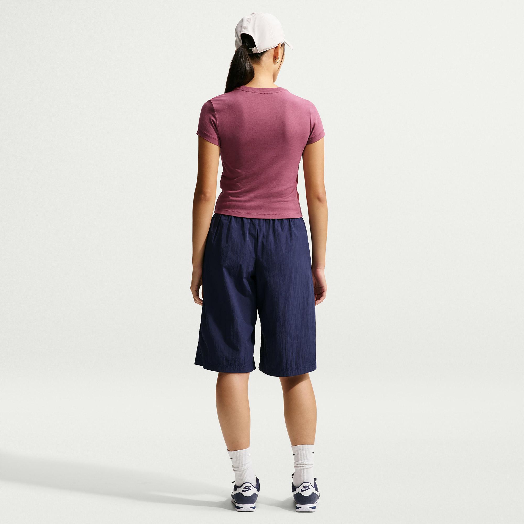 Nike Sportswear Chill Knit Kadın Pembe T-Shirt