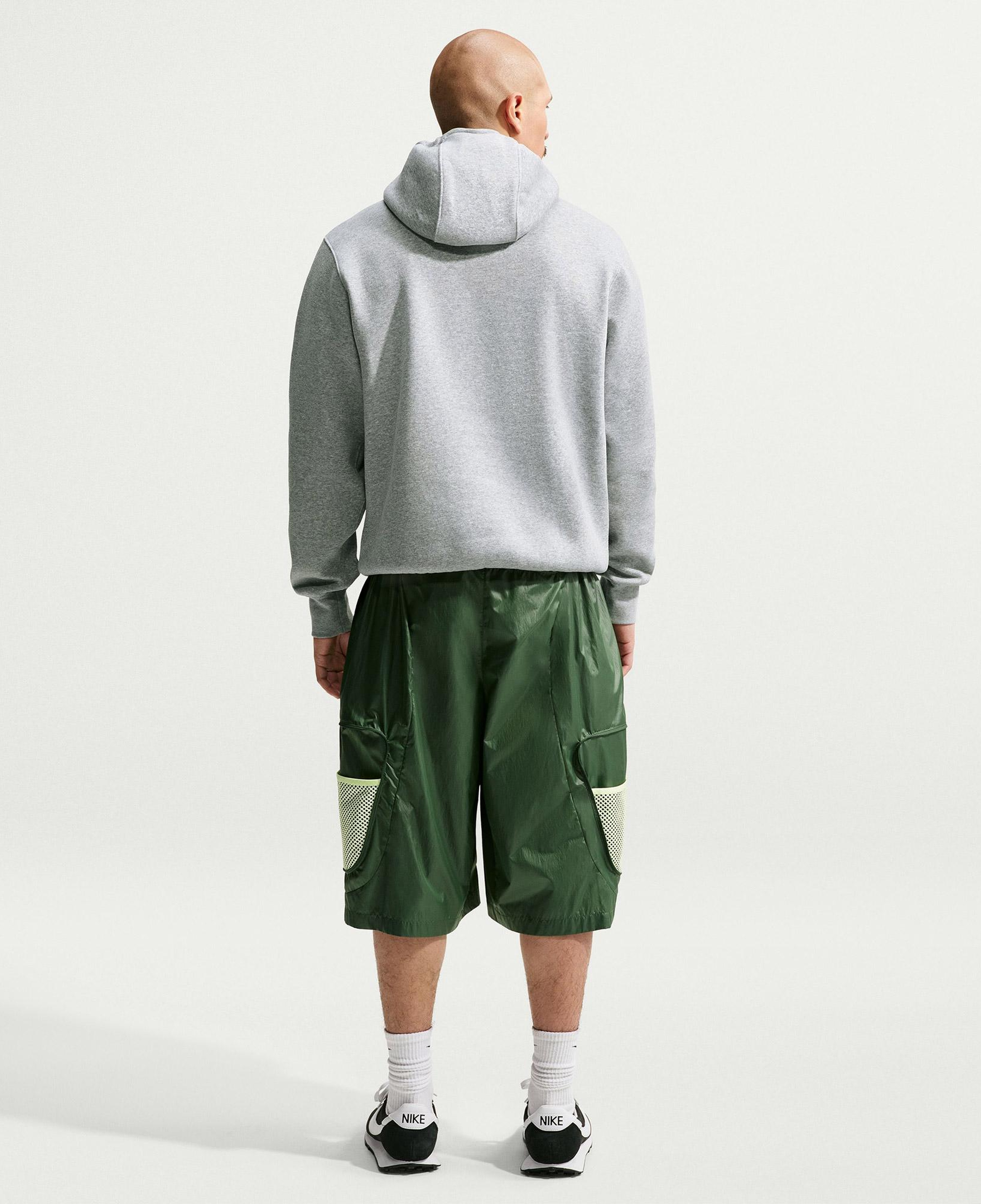 Nike Sportswear Club Erkek Gri Hoodie