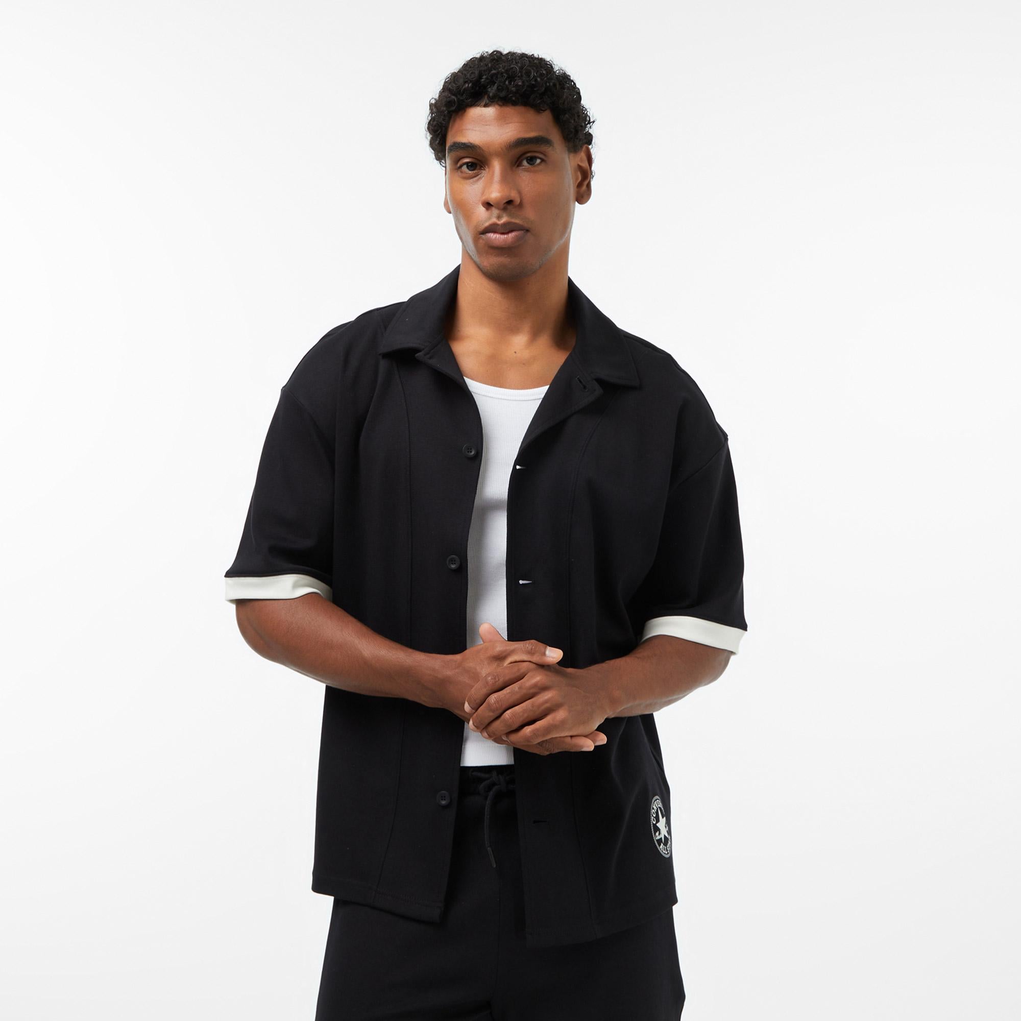Converse Erkek Siyah T-Shirt