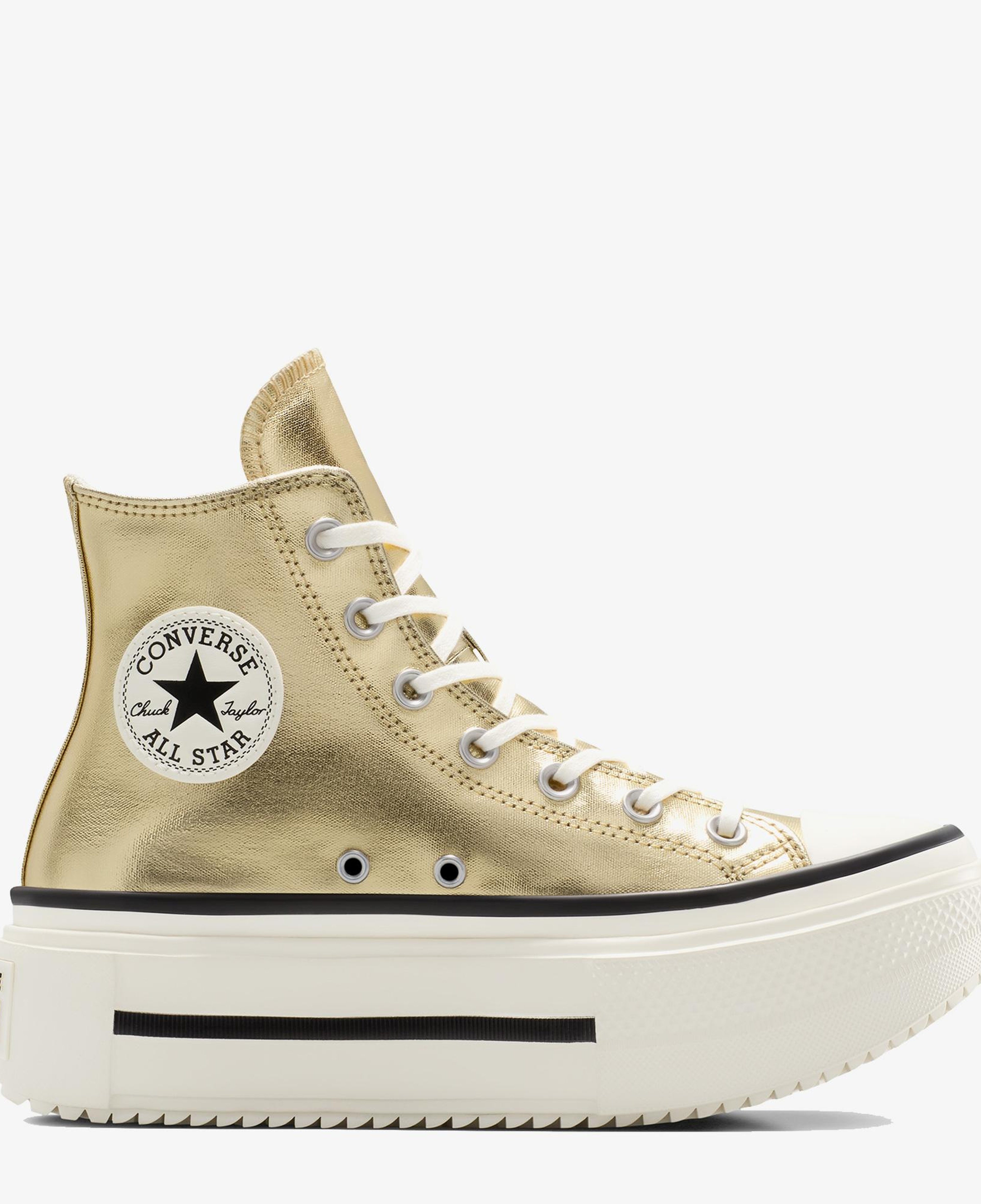 Converse Chuck Taylor All Star Lift Double Stack Unisex Sarı Sneaker