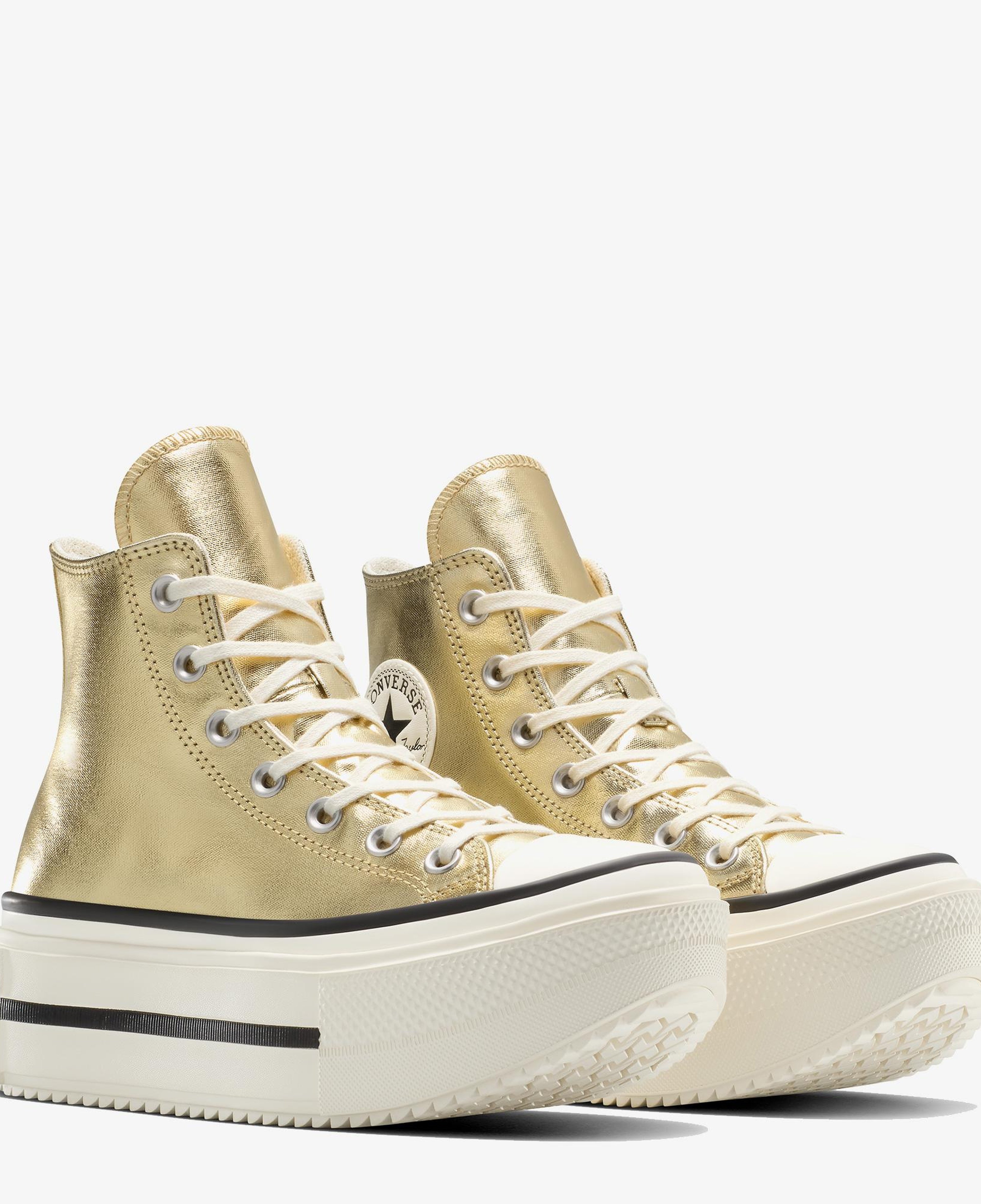 Converse Chuck Taylor All Star Lift Double Stack Unisex Sarı Sneaker