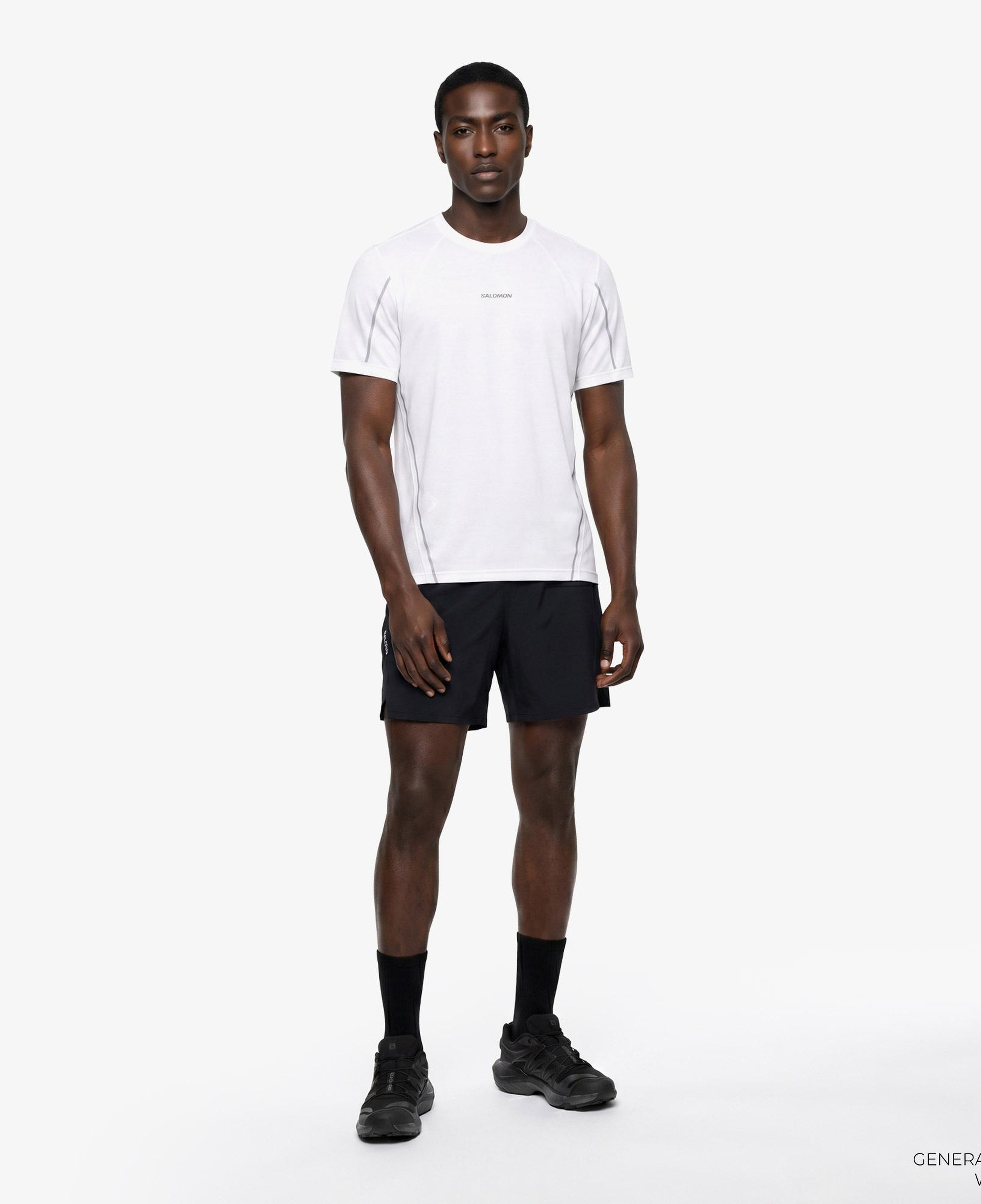 Salomon Shkout Core Stlr Ss Erkek Beyaz T-Shirt