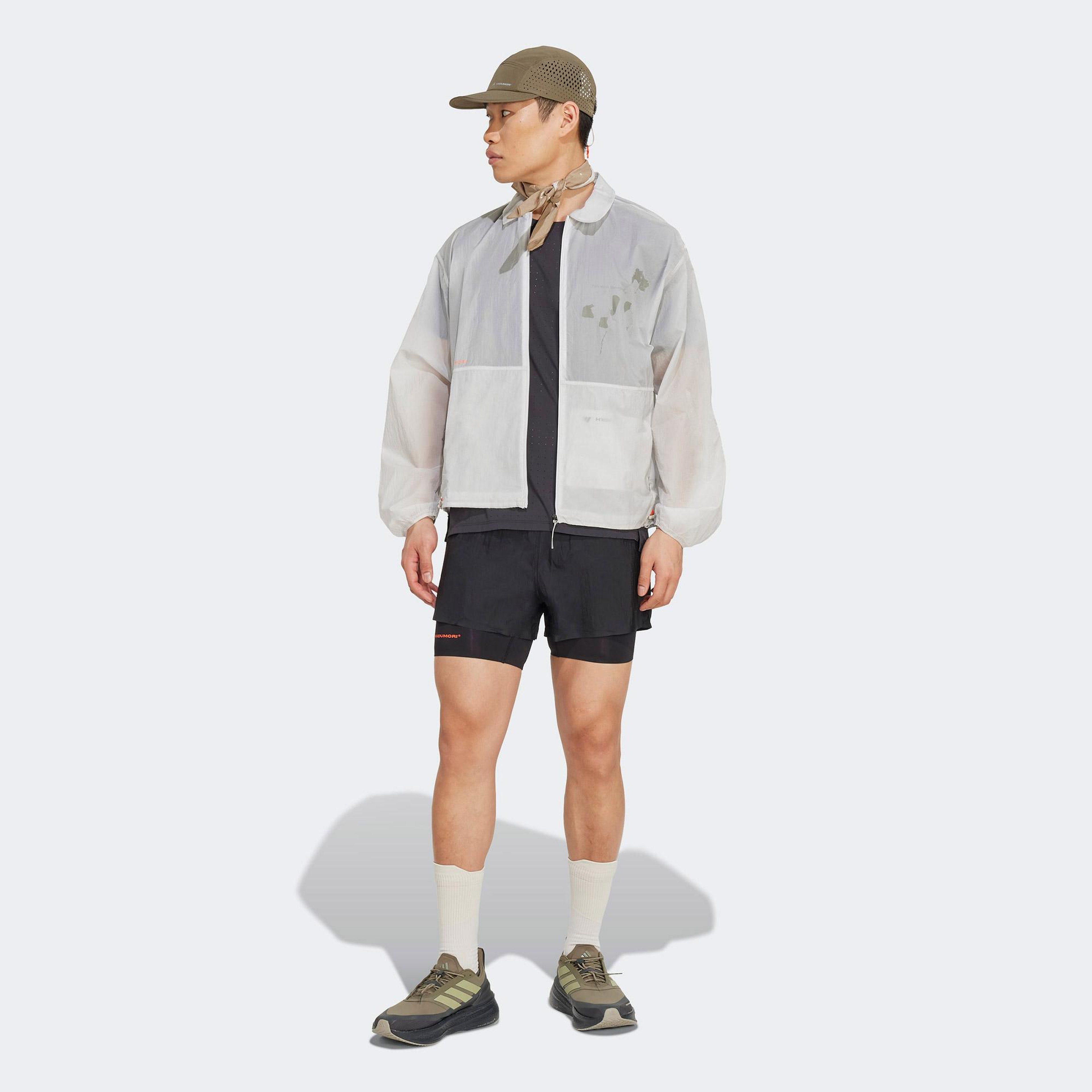 adidas Adi365 H.Koumori 2in1 Erkek Siyah Koşu Şortu
