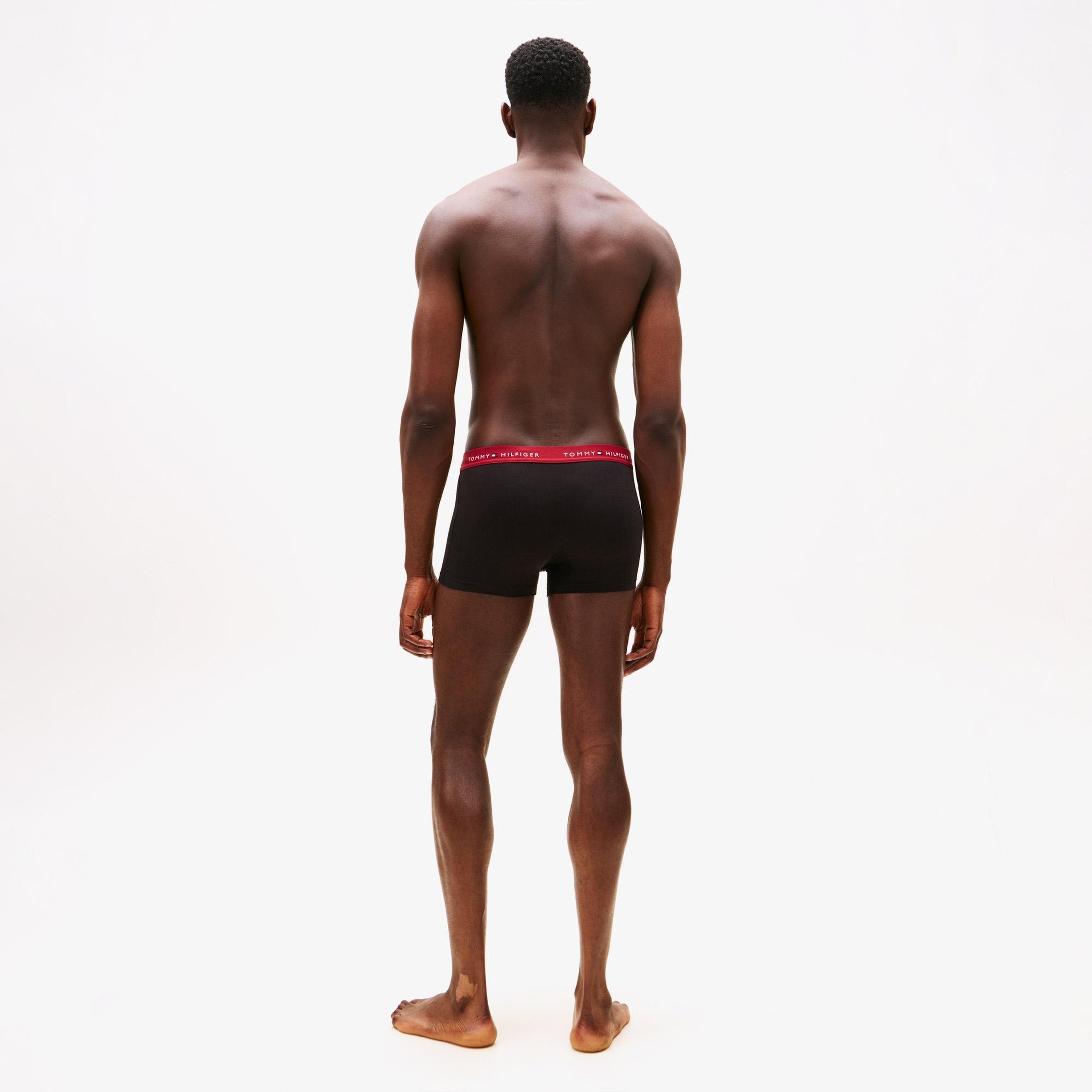 Tommy Hilfiger Erkek Lacivert 3'lü Boxer